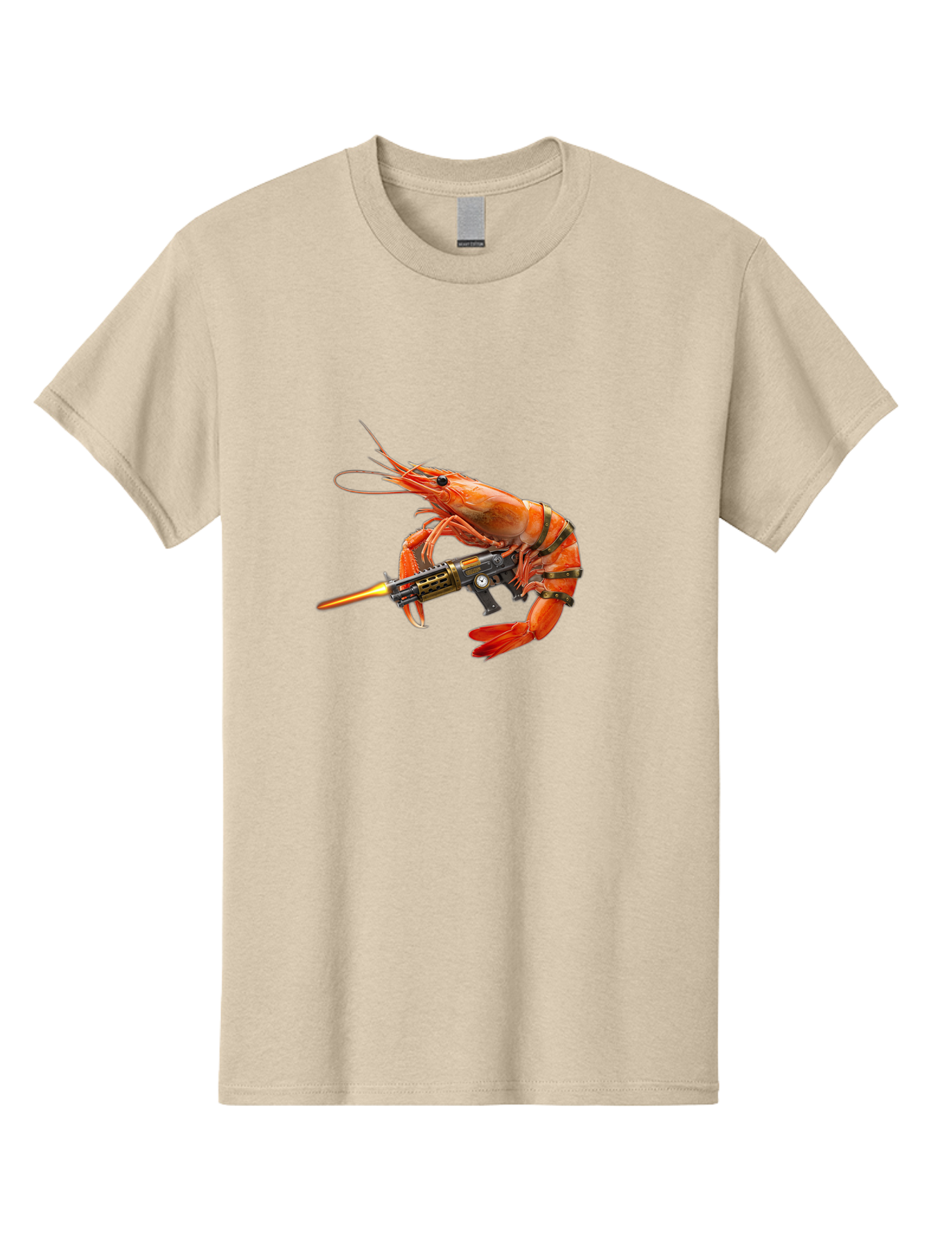 Shrimp-With-Gun Men'S Graphic Tee, 100% Cotton, Comfortable Casual Summer Wear, Machine Washable, Vintage Camera, Old Camera, Antique Camera, Black Camera, Classic Photography, Photography Equipment, Nostalgic Device, Film Camera, Camera Art Ban462 8