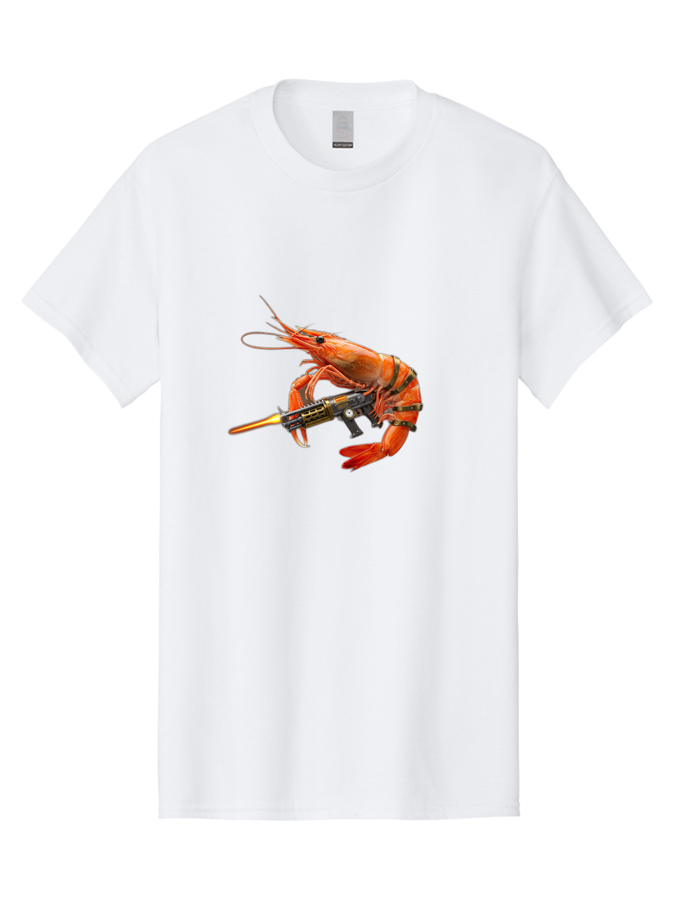 Shrimp-With-Gun Men'S Graphic Tee, 100% Cotton, Comfortable Casual Summer Wear, Machine Washable, Vintage Camera, Old Camera, Antique Camera, Black Camera, Classic Photography, Photography Equipment, Nostalgic Device, Film Camera, Camera Art Ban462 10