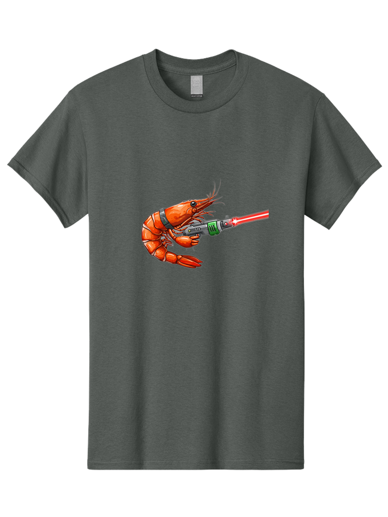 Shrimp-With-Laser-Gun Men'S Graphic Tee, 100% Cotton, Comfortable Casual Summer Wear, Machine Washable, Vintage Camera, Old Camera, Antique Camera, Black Camera, Classic Photography, Photography Equipment, Nostalgic Device, Film Camera, Ban463 5