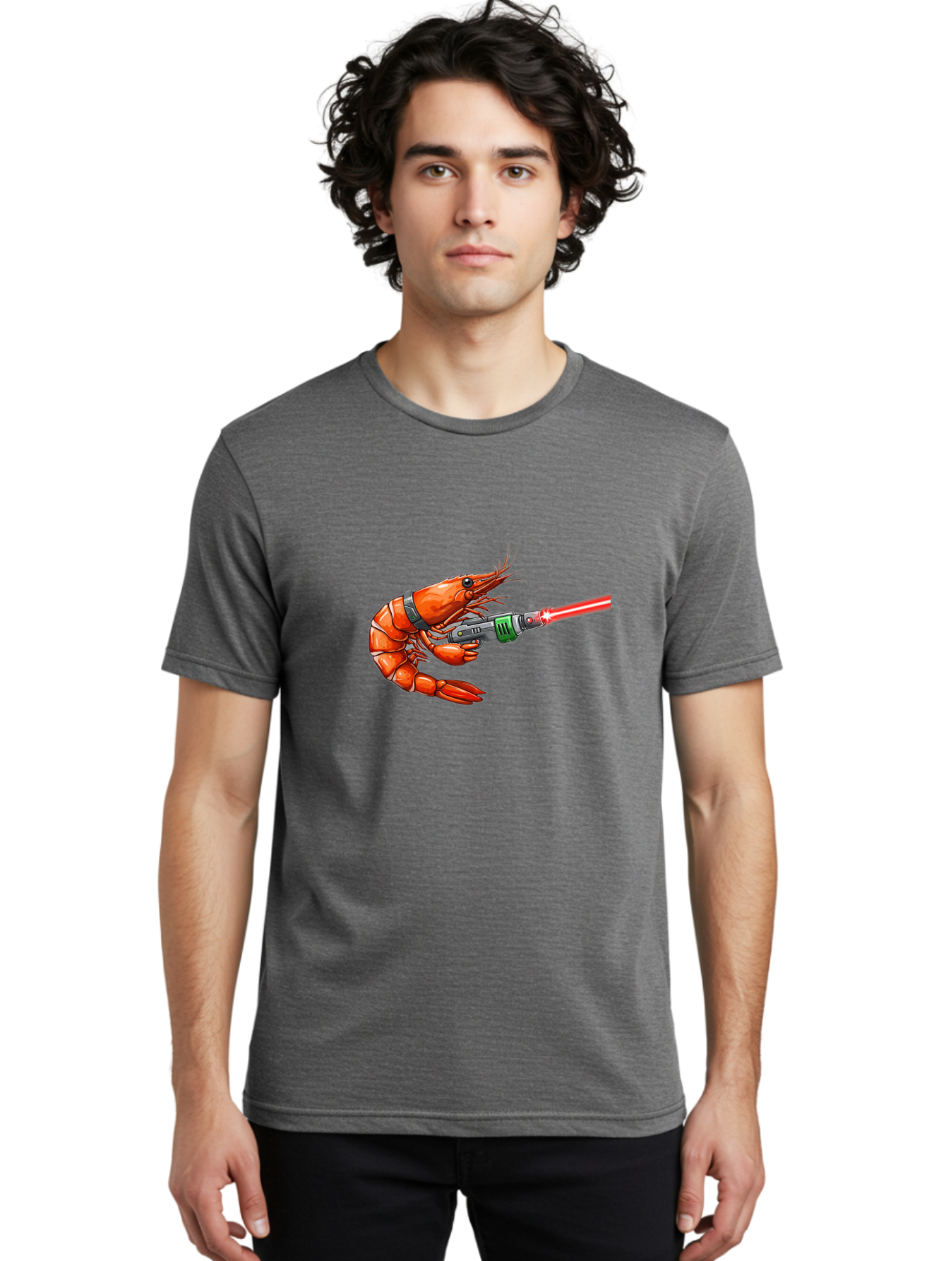 Shrimp-With-Laser-Gun Men'S Graphic Tee, 100% Cotton, Comfortable Casual Summer Wear, Machine Washable, Vintage Camera, Old Camera, Antique Camera, Black Camera, Classic Photography, Photography Equipment, Nostalgic Device, Film Camera, Ban463 29