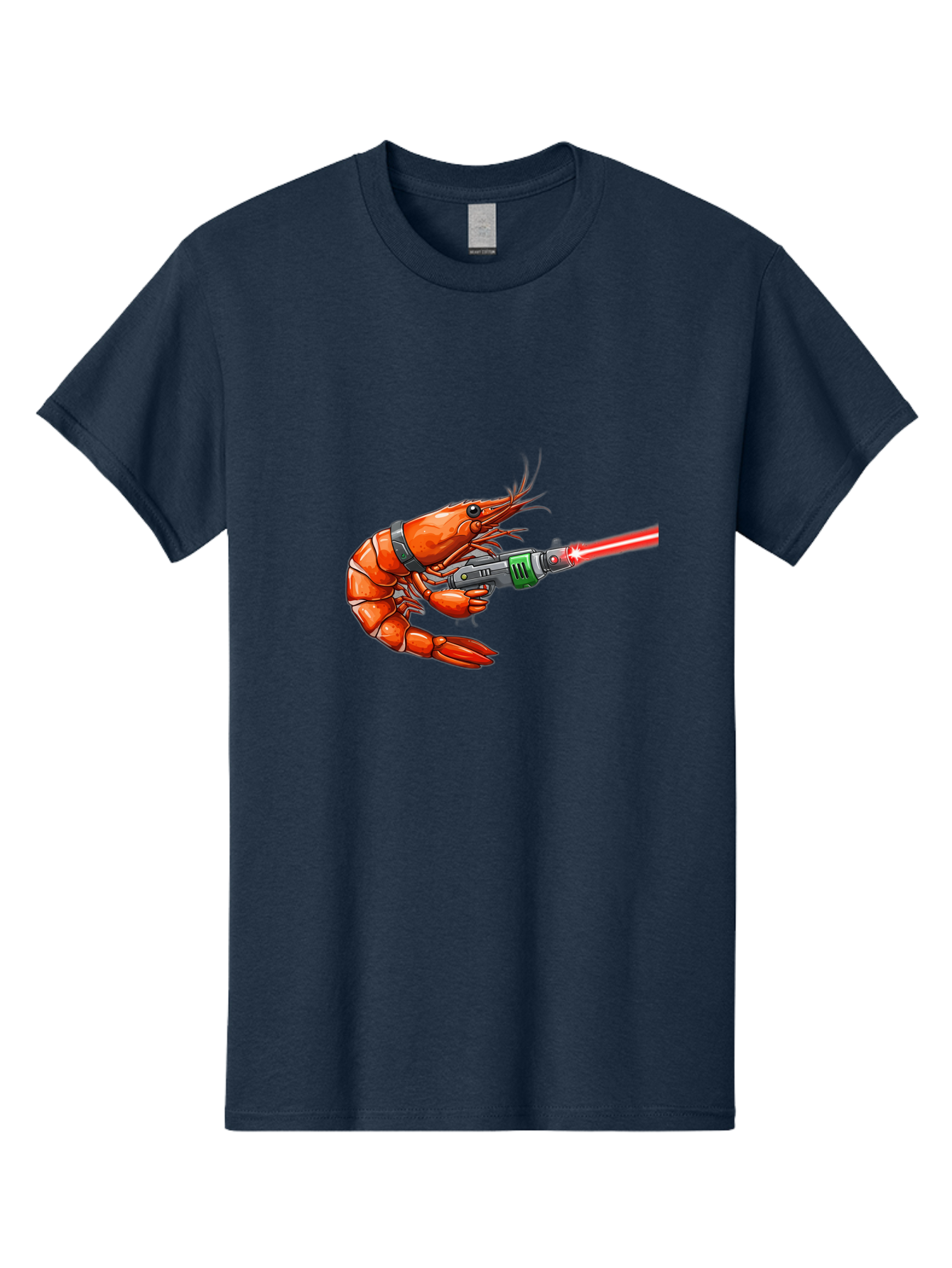 Shrimp-With-Laser-Gun Men'S Graphic Tee, 100% Cotton, Comfortable Casual Summer Wear, Machine Washable, Vintage Camera, Old Camera, Antique Camera, Black Camera, Classic Photography, Photography Equipment, Nostalgic Device, Film Camera, Ban463 8