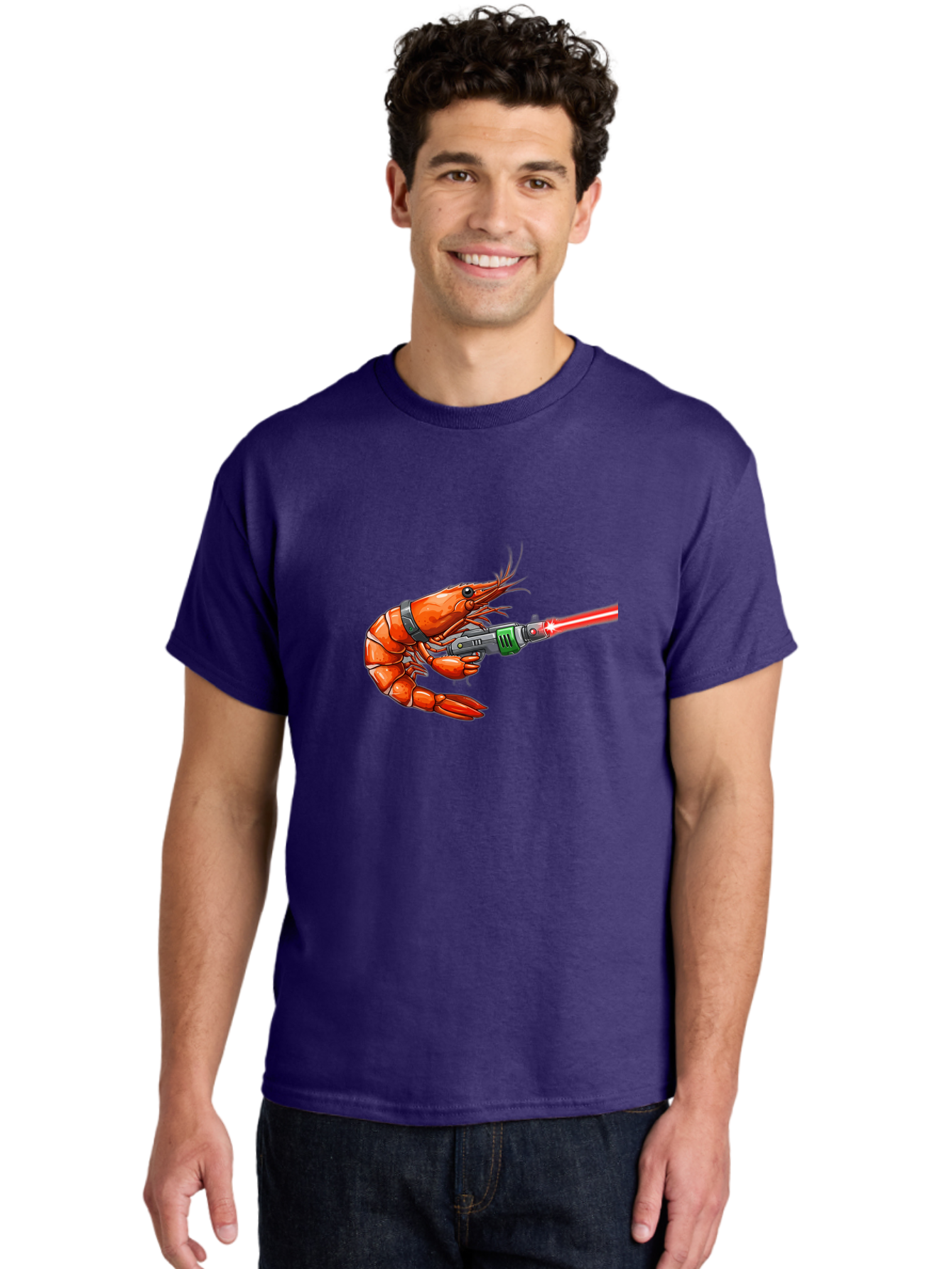 Shrimp-With-Laser-Gun Men'S Graphic Tee, 100% Cotton, Comfortable Casual Summer Wear, Machine Washable, Vintage Camera, Old Camera, Antique Camera, Black Camera, Classic Photography, Photography Equipment, Nostalgic Device, Film Camera, Ban463 26