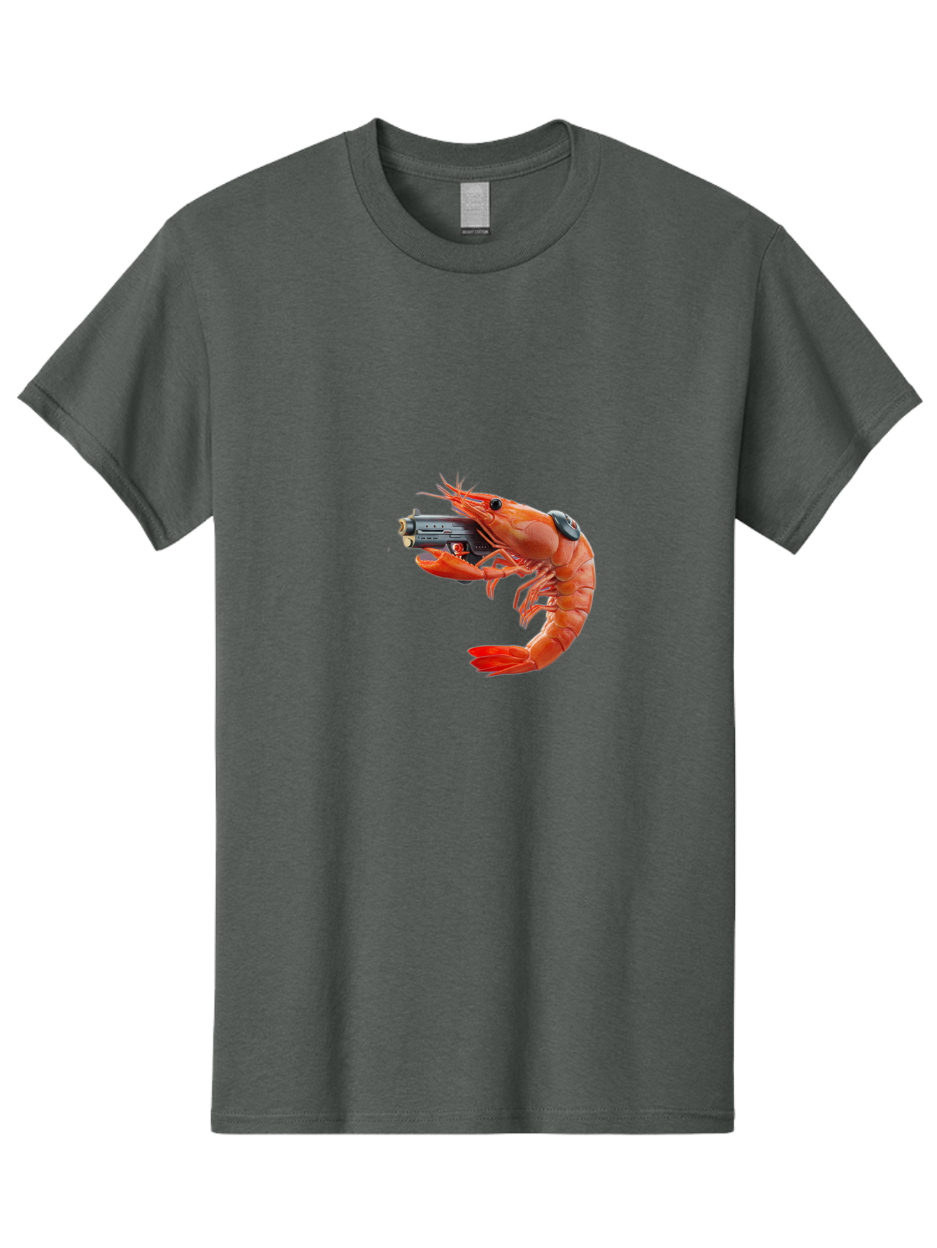 Shrimp-With-Pistol Men'S Graphic Tee, 100% Cotton, Comfortable Casual Summer Wear, Machine Washable, Vintage Camera, Old Camera, Antique Camera, Black Camera, Classic Photography, Photography Equipment, Nostalgic Device, Film Camera, Ban464 12