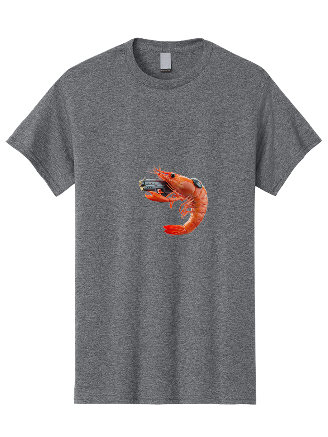 Shrimp-With-Pistol Men'S Graphic Tee, 100% Cotton, Comfortable Casual Summer Wear, Machine Washable, Vintage Camera, Old Camera, Antique Camera, Black Camera, Classic Photography, Photography Equipment, Nostalgic Device, Film Camera, Ban464 3