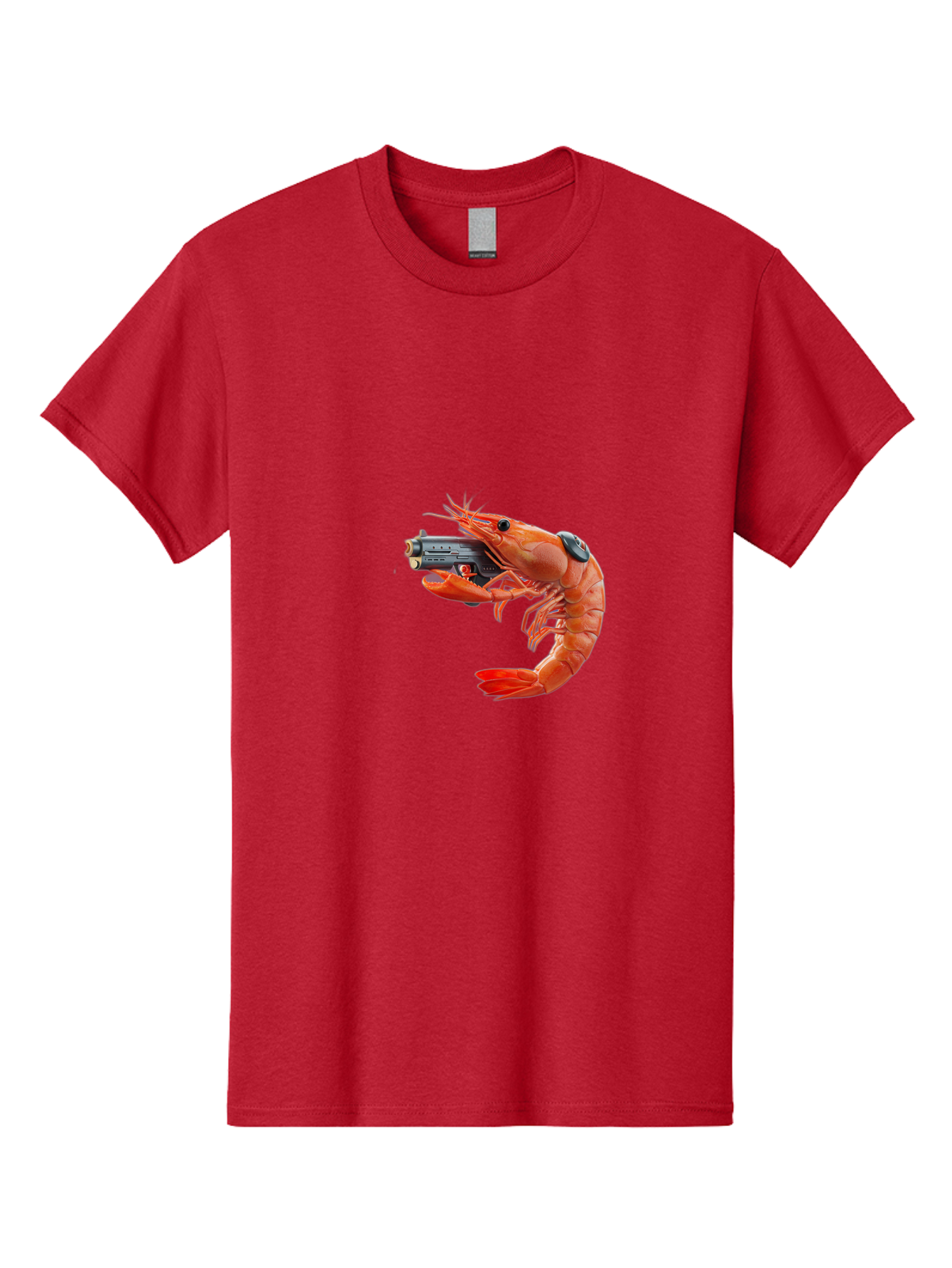 Shrimp-With-Pistol Men'S Graphic Tee, 100% Cotton, Comfortable Casual Summer Wear, Machine Washable, Vintage Camera, Old Camera, Antique Camera, Black Camera, Classic Photography, Photography Equipment, Nostalgic Device, Film Camera, Ban464 13