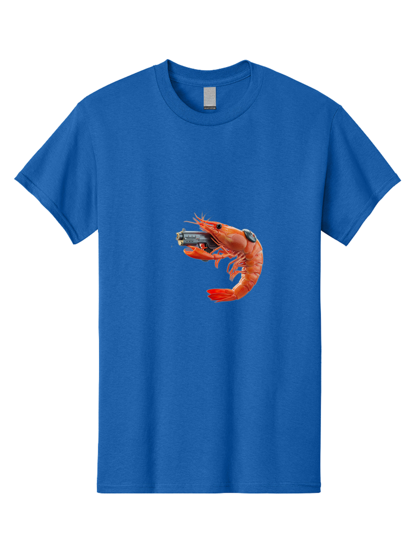 Shrimp-With-Pistol Men'S Graphic Tee, 100% Cotton, Comfortable Casual Summer Wear, Machine Washable, Vintage Camera, Old Camera, Antique Camera, Black Camera, Classic Photography, Photography Equipment, Nostalgic Device, Film Camera, Ban464 9
