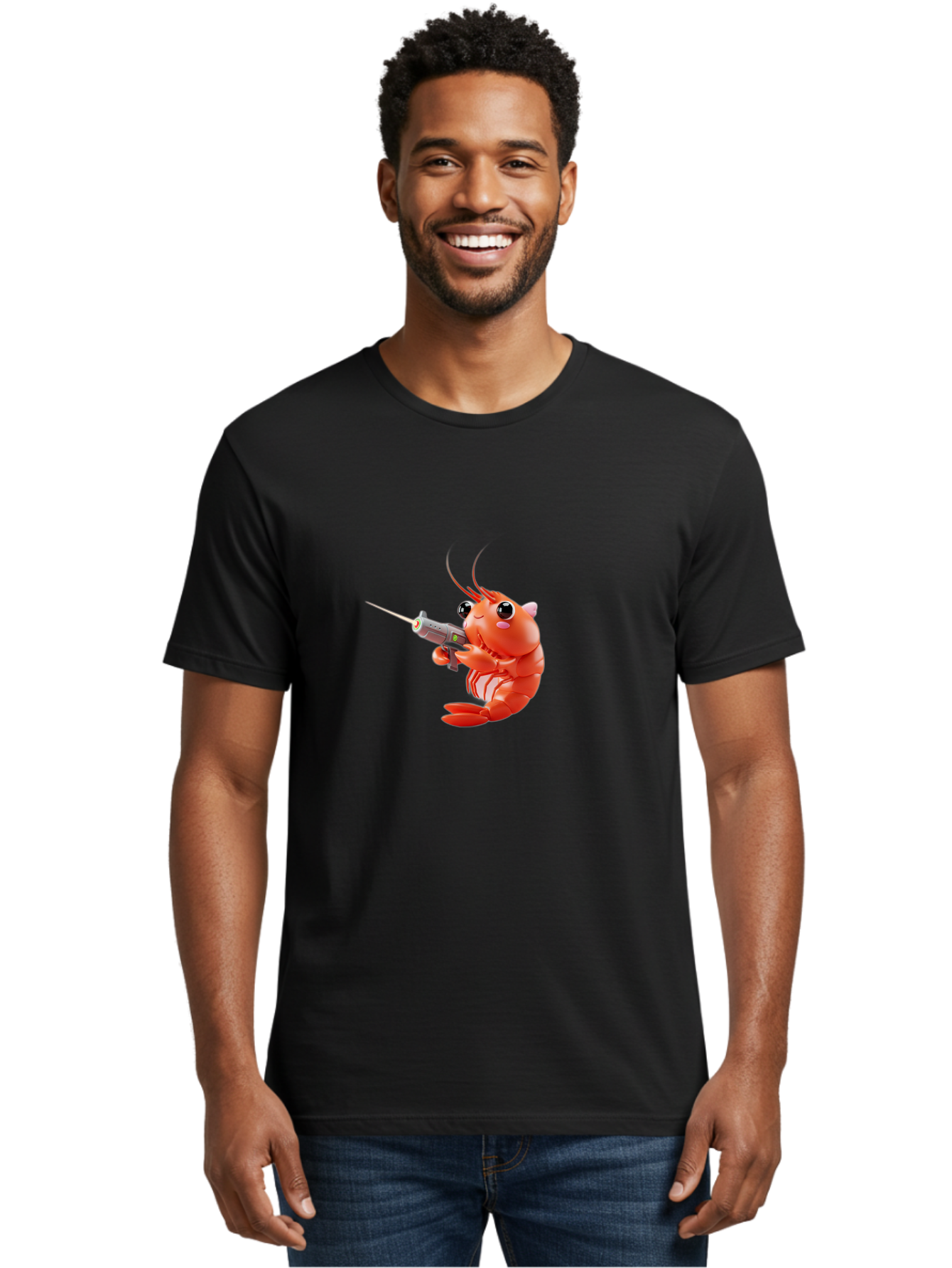 Shrimp-With-Uzi Men'S Graphic Tee, 100% Cotton, Comfortable Casual Summer Wear, Machine Washable, Vintage Camera, Old Camera, Antique Camera, Black Camera, Classic Photography, Photography Equipment, Nostalgic Device, Film Camera, Camera Art Ban465 30