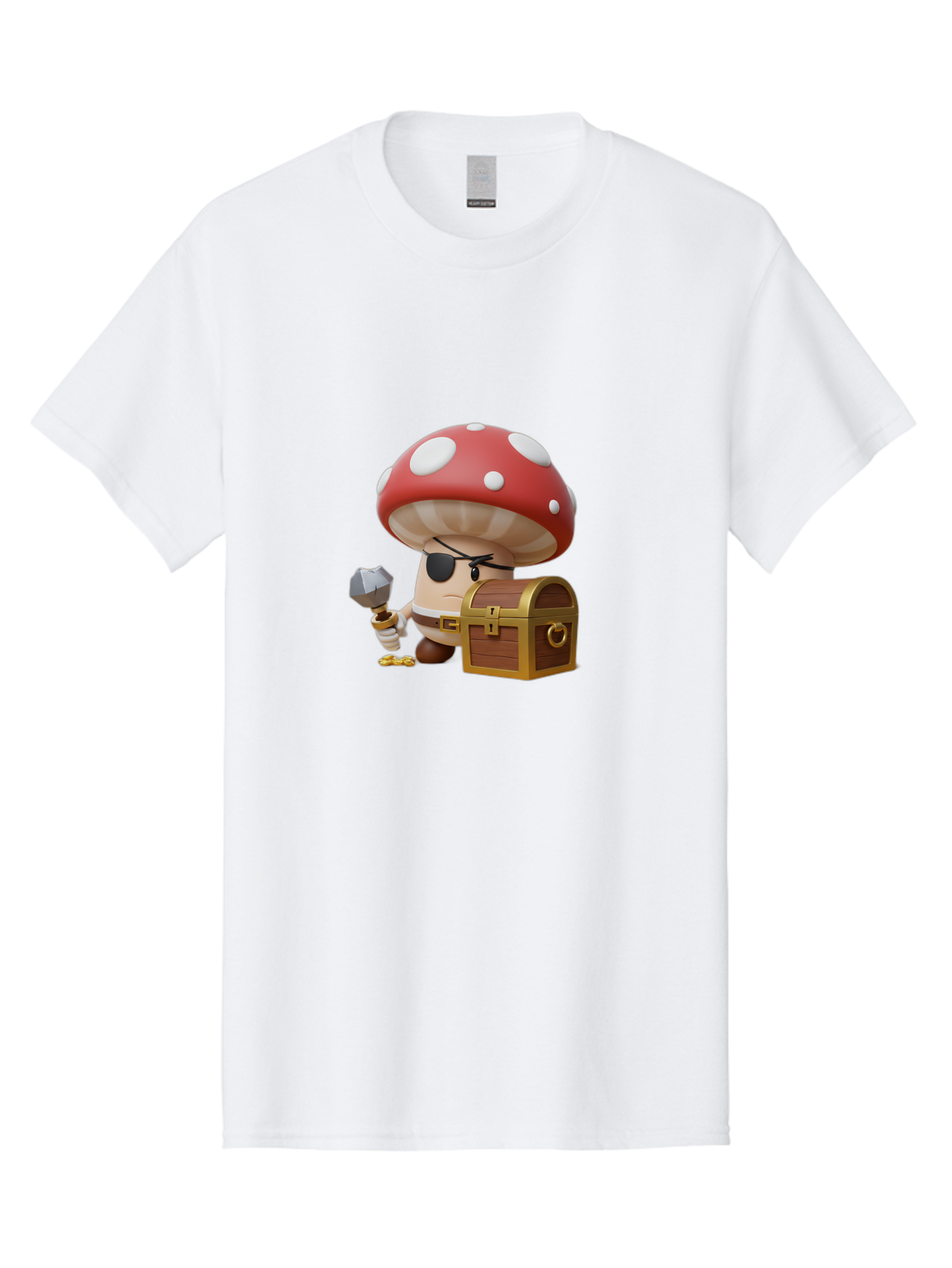 Shroom-Pirate Men'S Graphic Tee, 100% Cotton, Comfortable Casual Summer Wear, Machine Washable, Vintage Camera, Old Camera, Antique Camera, Black Camera, Classic Photography, Photography Equipment, Nostalgic Device, Film Camera, Camera Art Ban466 3