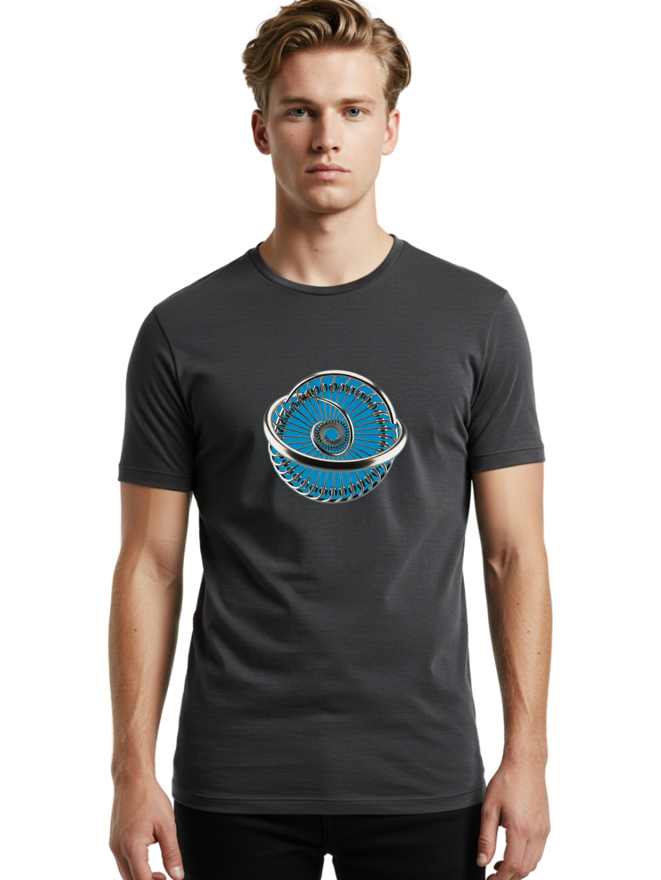 Silver-Spiral Men'S Graphic Tee, 100% Cotton, Comfortable Casual Summer Wear, Machine Washable, Vintage Camera, Old Camera, Antique Camera, Black Camera, Classic Photography, Photography Equipment, Nostalgic Device, Film Camera, Camera Art Ban470 27