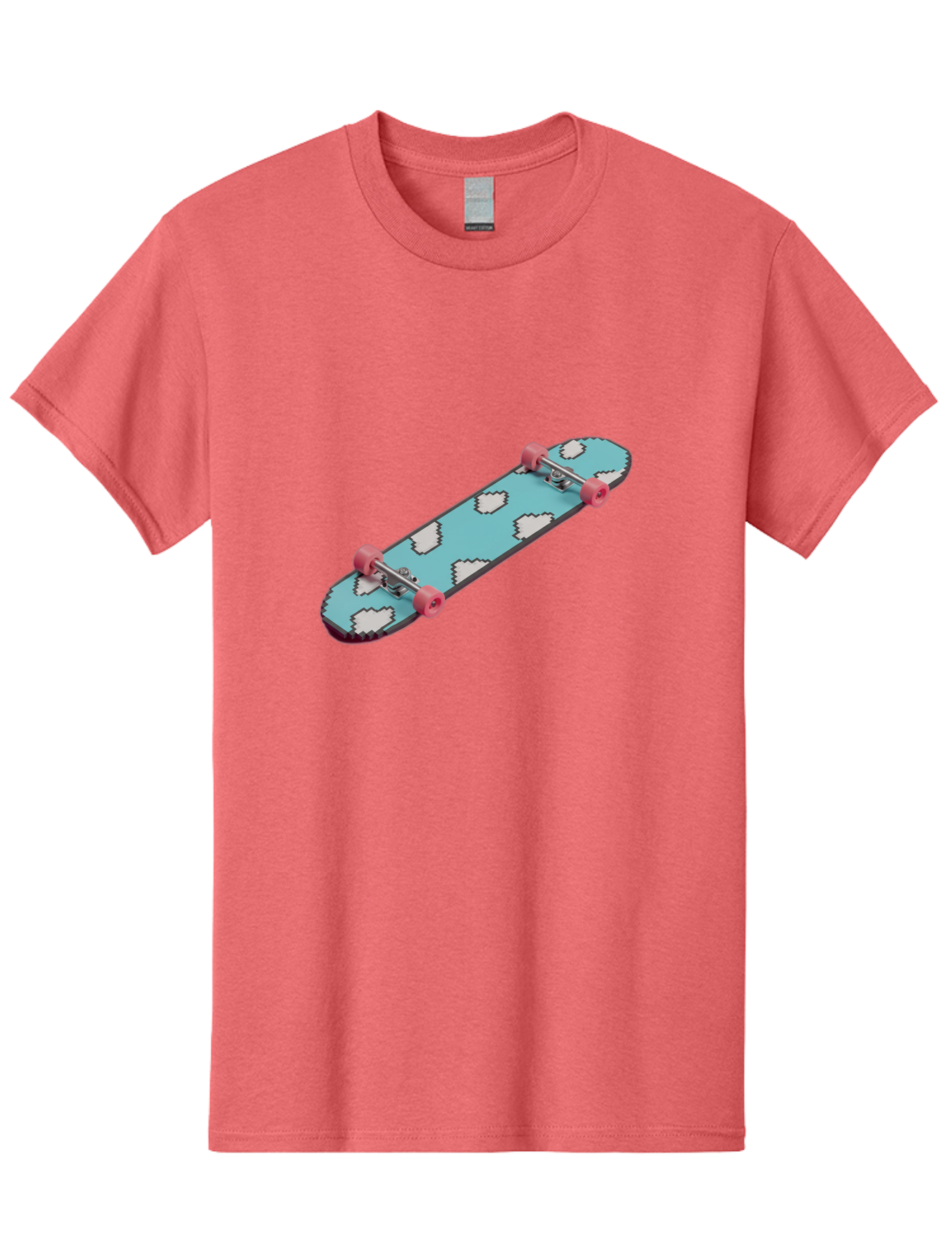 Skateboard-With-Clouds Men'S Graphic Tee, 100% Cotton, Comfortable Casual Summer Wear, Machine Washable, Vintage Camera, Old Camera, Antique Camera, Black Camera, Classic Photography, Photography Equipment, Nostalgic Device, Film Camera, Ban474 5