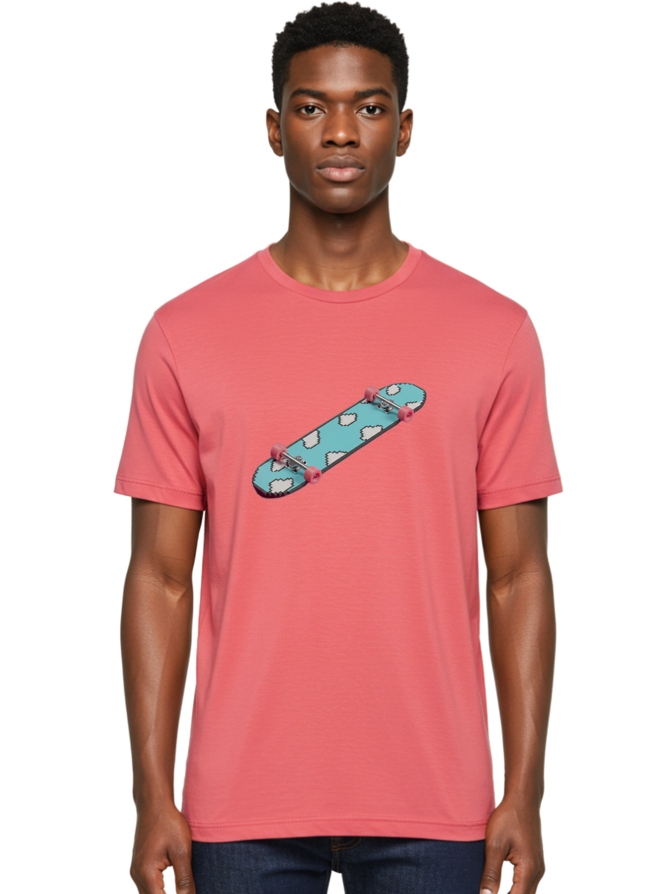 Skateboard-With-Clouds Men'S Graphic Tee, 100% Cotton, Comfortable Casual Summer Wear, Machine Washable, Vintage Camera, Old Camera, Antique Camera, Black Camera, Classic Photography, Photography Equipment, Nostalgic Device, Film Camera, Ban474 20