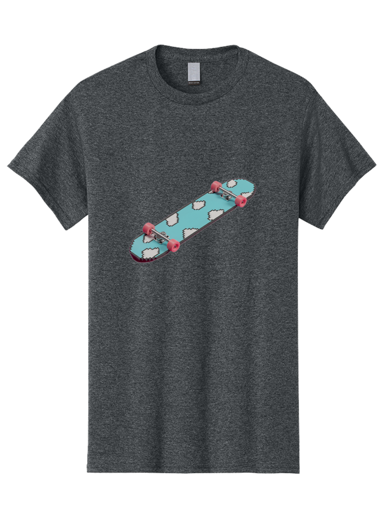 Skateboard-With-Clouds Men'S Graphic Tee, 100% Cotton, Comfortable Casual Summer Wear, Machine Washable, Vintage Camera, Old Camera, Antique Camera, Black Camera, Classic Photography, Photography Equipment, Nostalgic Device, Film Camera, Ban474 13