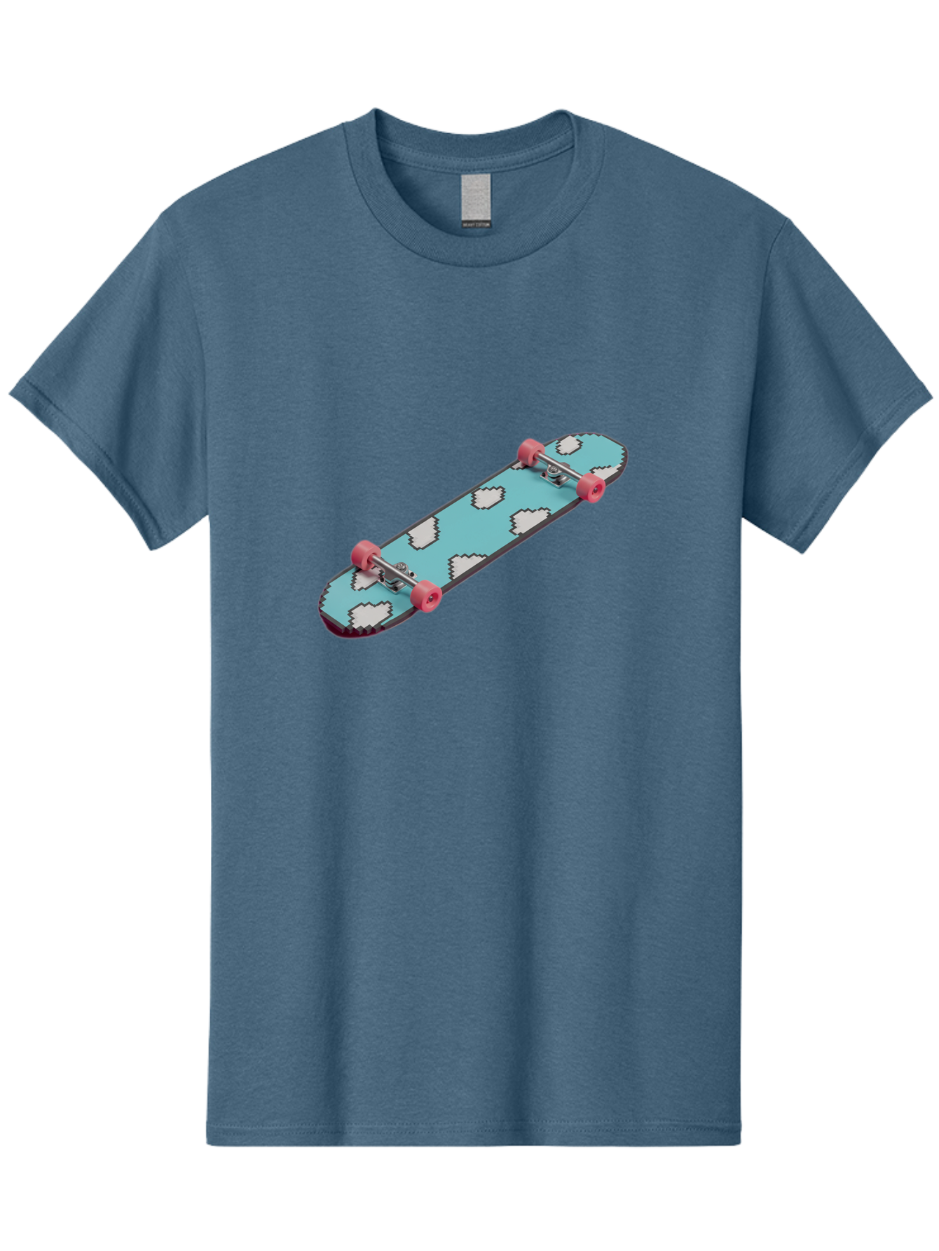 Skateboard-With-Clouds Men'S Graphic Tee, 100% Cotton, Comfortable Casual Summer Wear, Machine Washable, Vintage Camera, Old Camera, Antique Camera, Black Camera, Classic Photography, Photography Equipment, Nostalgic Device, Film Camera, Ban474 15