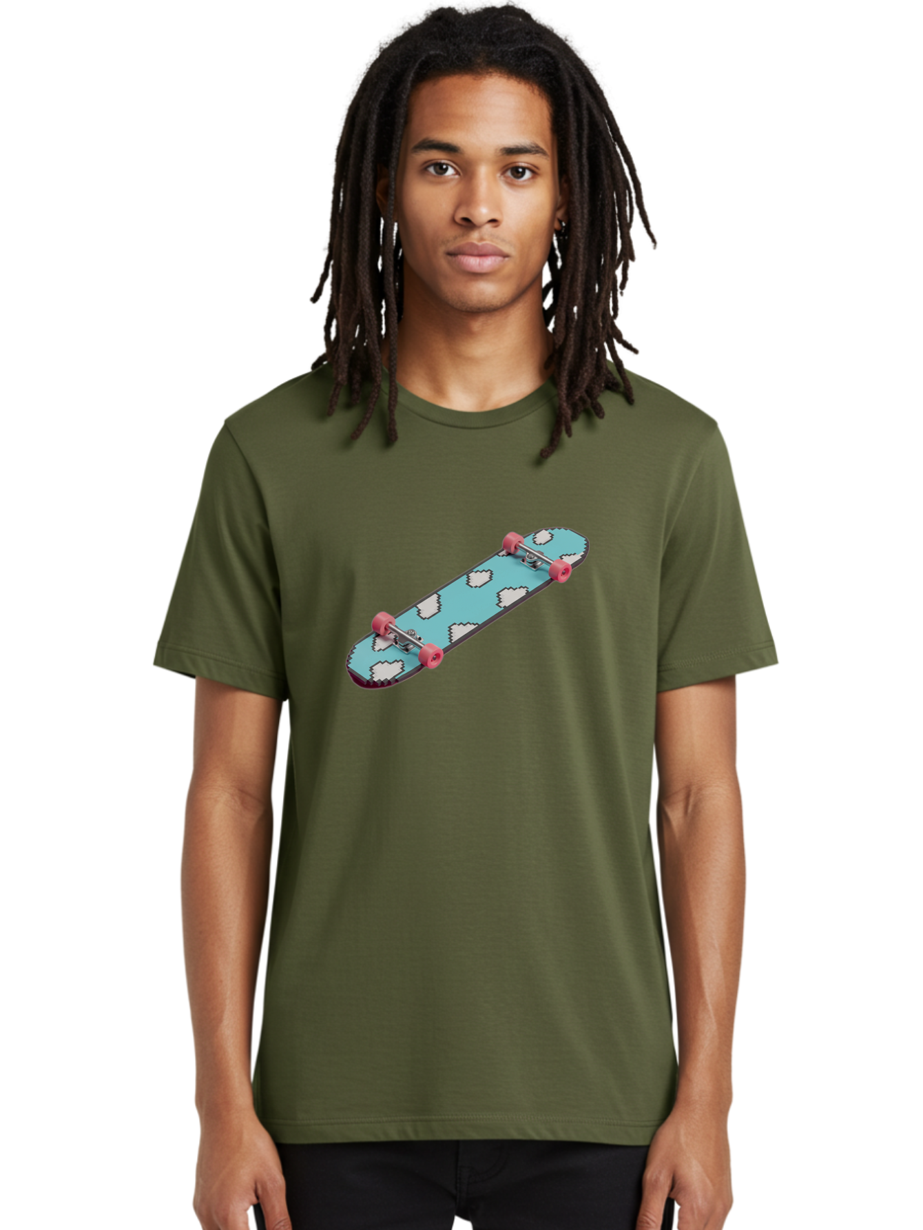 Skateboard-With-Clouds Men'S Graphic Tee, 100% Cotton, Comfortable Casual Summer Wear, Machine Washable, Vintage Camera, Old Camera, Antique Camera, Black Camera, Classic Photography, Photography Equipment, Nostalgic Device, Film Camera, Ban474 27