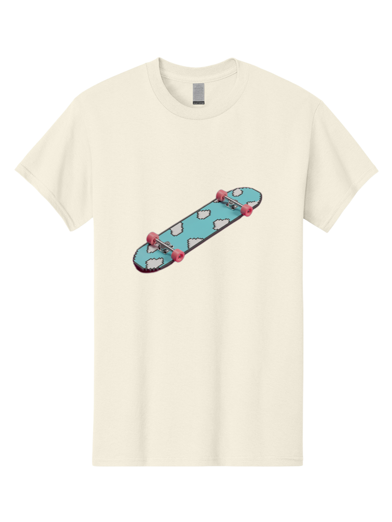 Skateboard-With-Clouds Men'S Graphic Tee, 100% Cotton, Comfortable Casual Summer Wear, Machine Washable, Vintage Camera, Old Camera, Antique Camera, Black Camera, Classic Photography, Photography Equipment, Nostalgic Device, Film Camera, Ban474 3