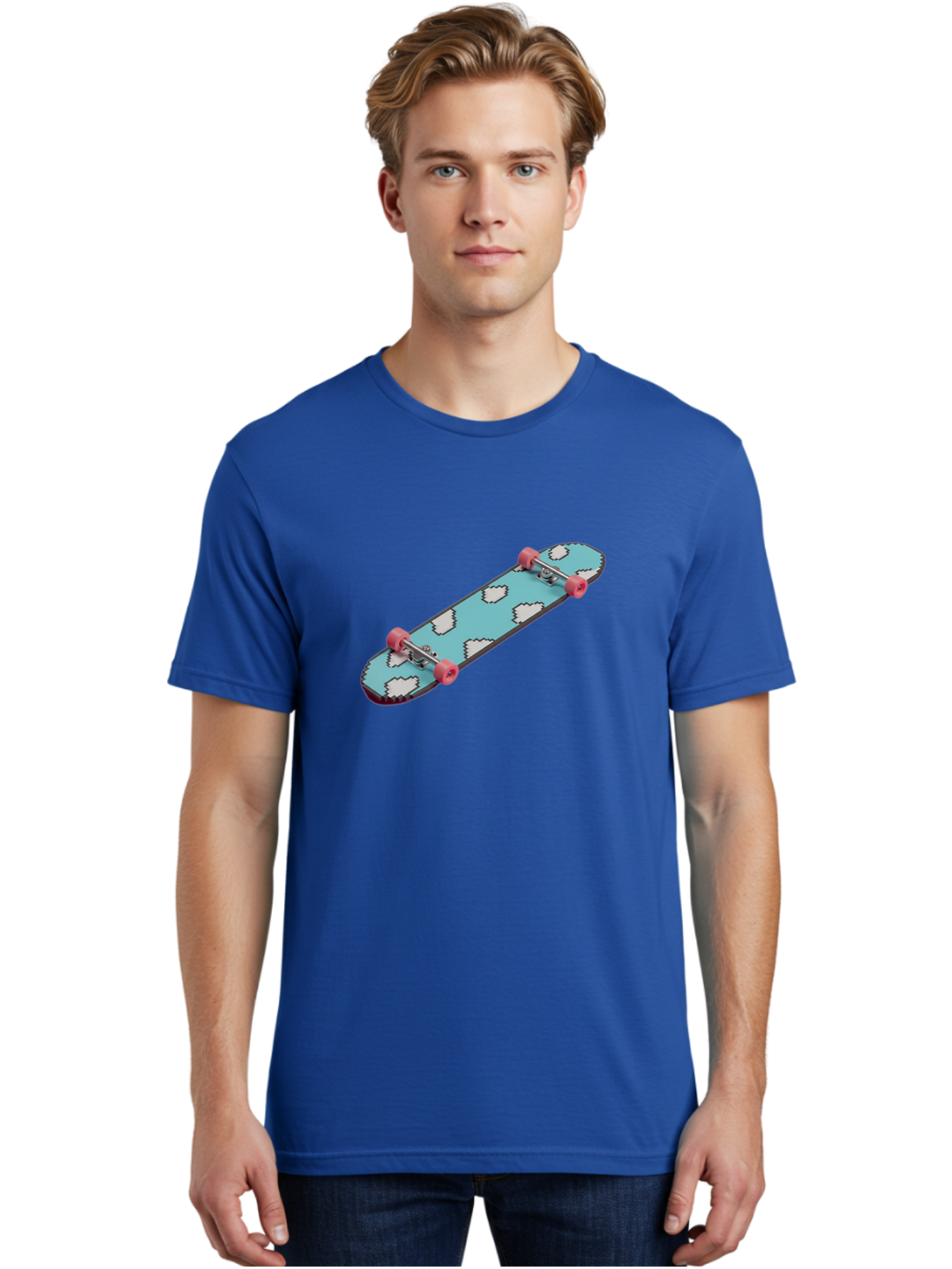 Skateboard-With-Clouds Men'S Graphic Tee, 100% Cotton, Comfortable Casual Summer Wear, Machine Washable, Vintage Camera, Old Camera, Antique Camera, Black Camera, Classic Photography, Photography Equipment, Nostalgic Device, Film Camera, Ban474 25