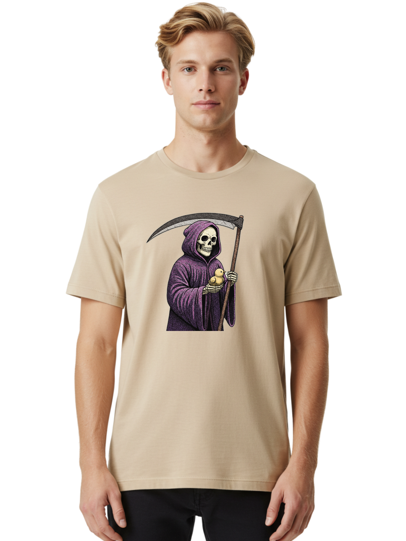 Skeletal-Reaper Men'S Graphic Tee, 100% Cotton, Comfortable Casual Summer Wear, Machine Washable, Vintage Camera, Old Camera, Antique Camera, Black Camera, Classic Photography, Photography Equipment, Nostalgic Device, Film Camera, Camera Art Ban475 26