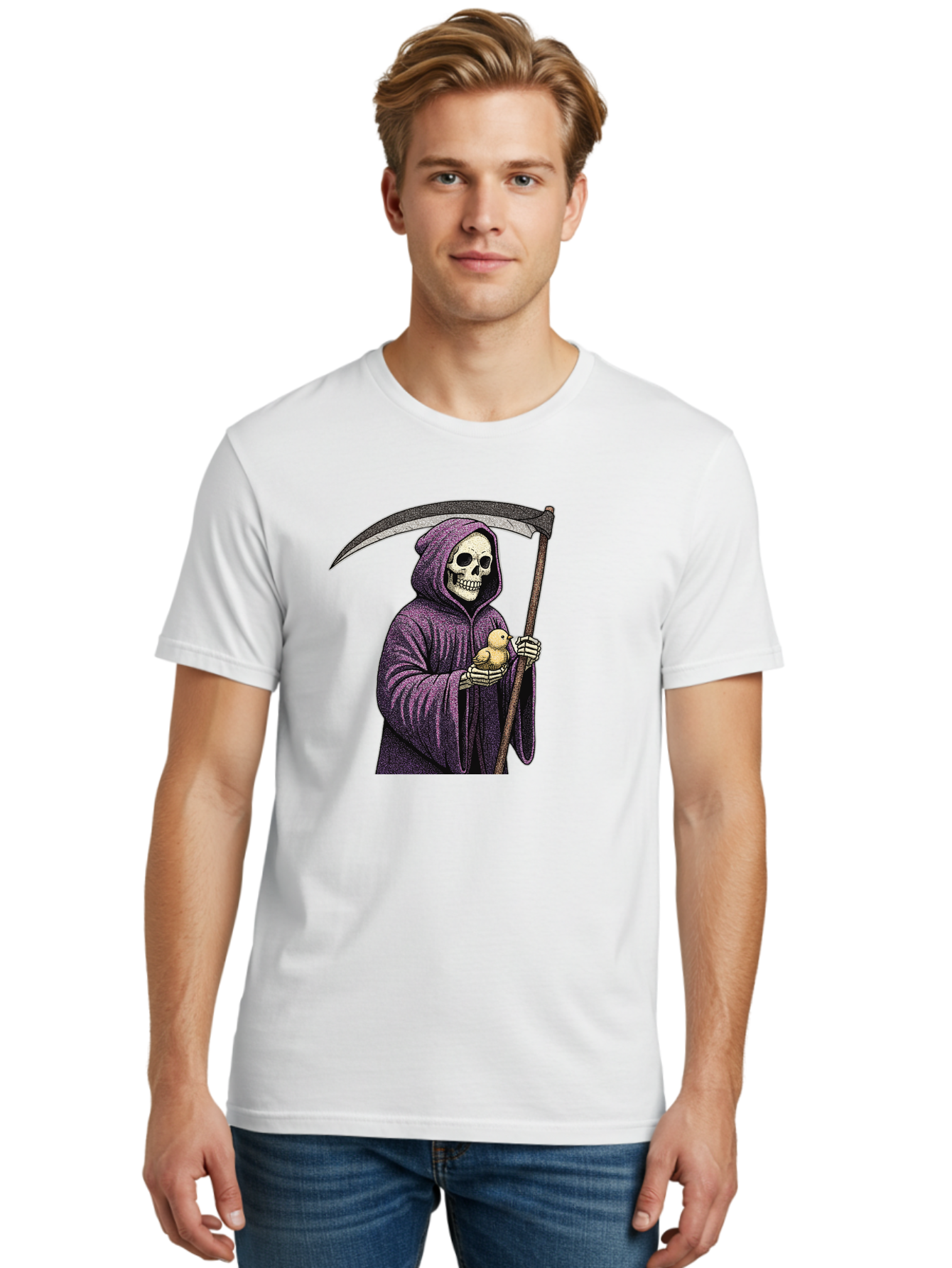 Skeletal-Reaper Men'S Graphic Tee, 100% Cotton, Comfortable Casual Summer Wear, Machine Washable, Vintage Camera, Old Camera, Antique Camera, Black Camera, Classic Photography, Photography Equipment, Nostalgic Device, Film Camera, Camera Art Ban475 25