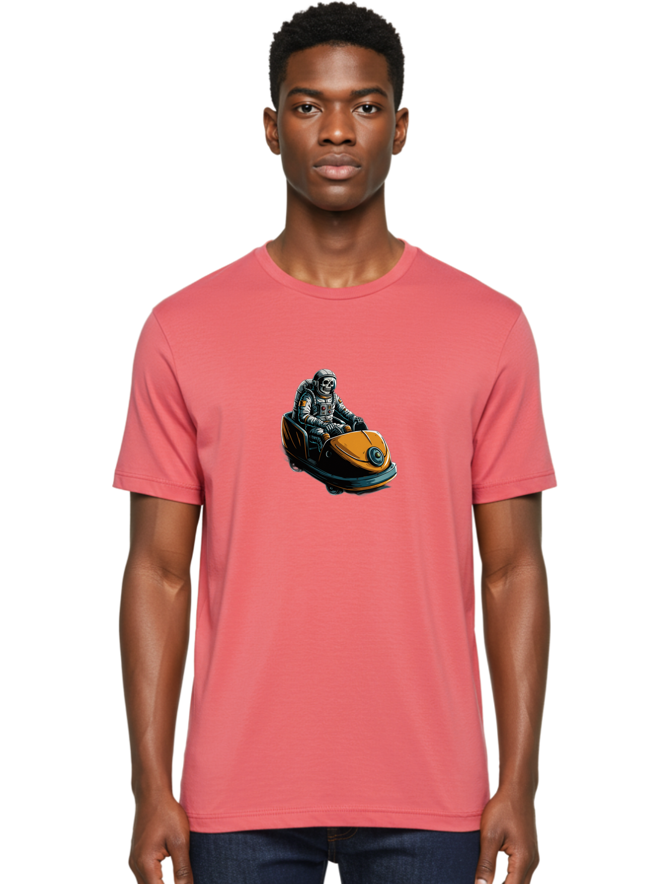Skeleton-Astronaut-On-Go-Kart Men'S Graphic Tee, 100% Cotton, Comfortable Casual Summer Wear, Machine Washable, Vintage Camera, Old Camera, Antique Camera, Black Camera, Classic Photography, Photography Equipment, Nostalgic Device, Ban477 28