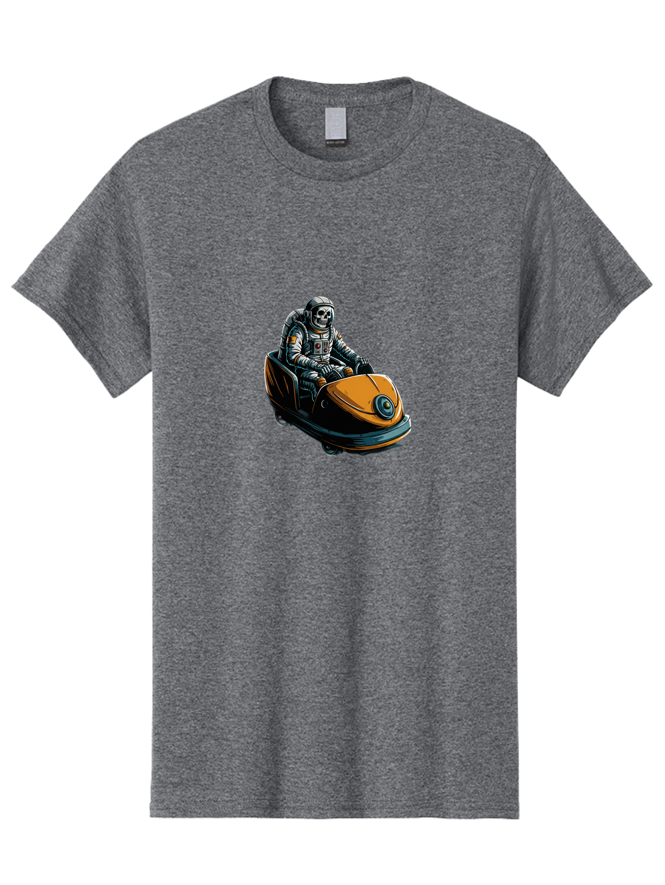 Skeleton-Astronaut-On-Go-Kart Men'S Graphic Tee, 100% Cotton, Comfortable Casual Summer Wear, Machine Washable, Vintage Camera, Old Camera, Antique Camera, Black Camera, Classic Photography, Photography Equipment, Nostalgic Device, Ban477 9