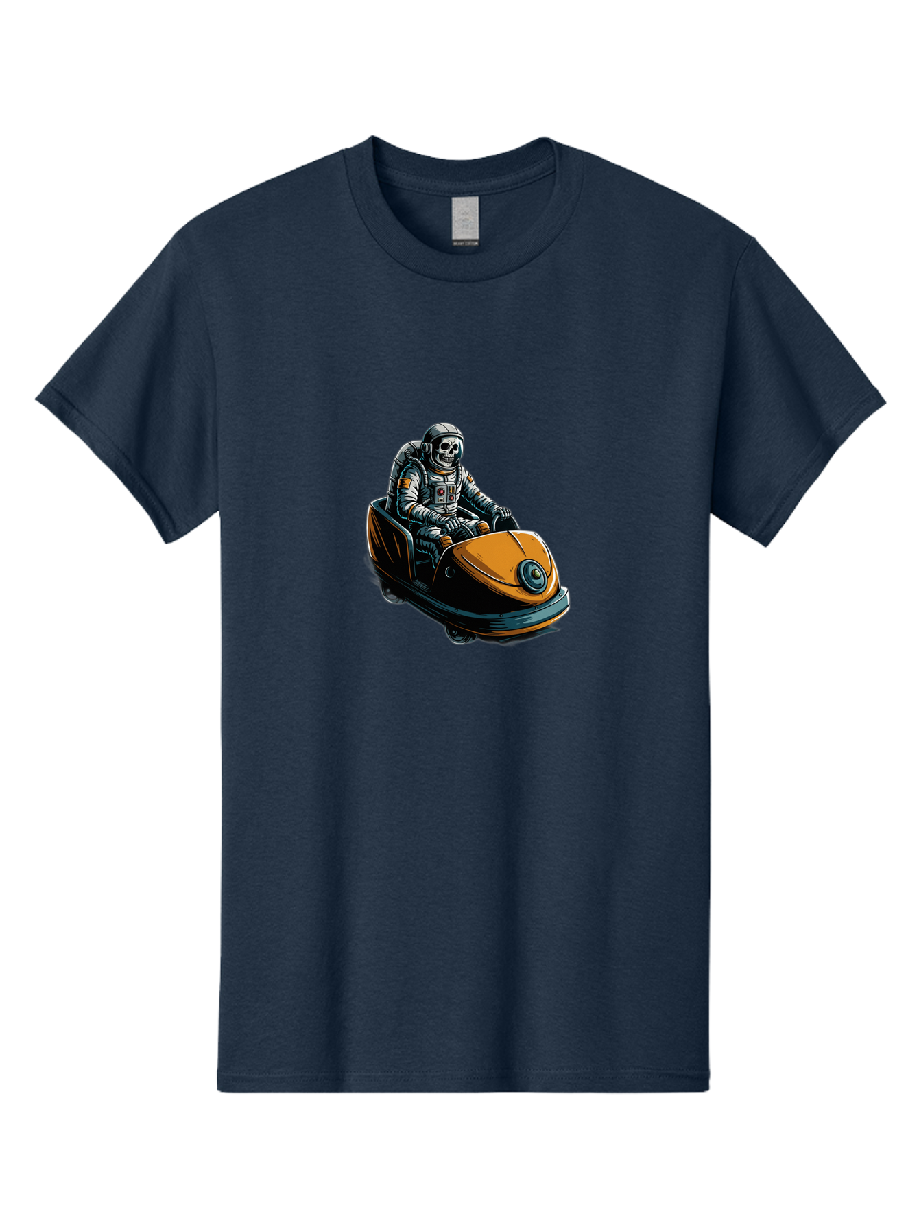 Skeleton-Astronaut-On-Go-Kart Men'S Graphic Tee, 100% Cotton, Comfortable Casual Summer Wear, Machine Washable, Vintage Camera, Old Camera, Antique Camera, Black Camera, Classic Photography, Photography Equipment, Nostalgic Device, Ban477 12