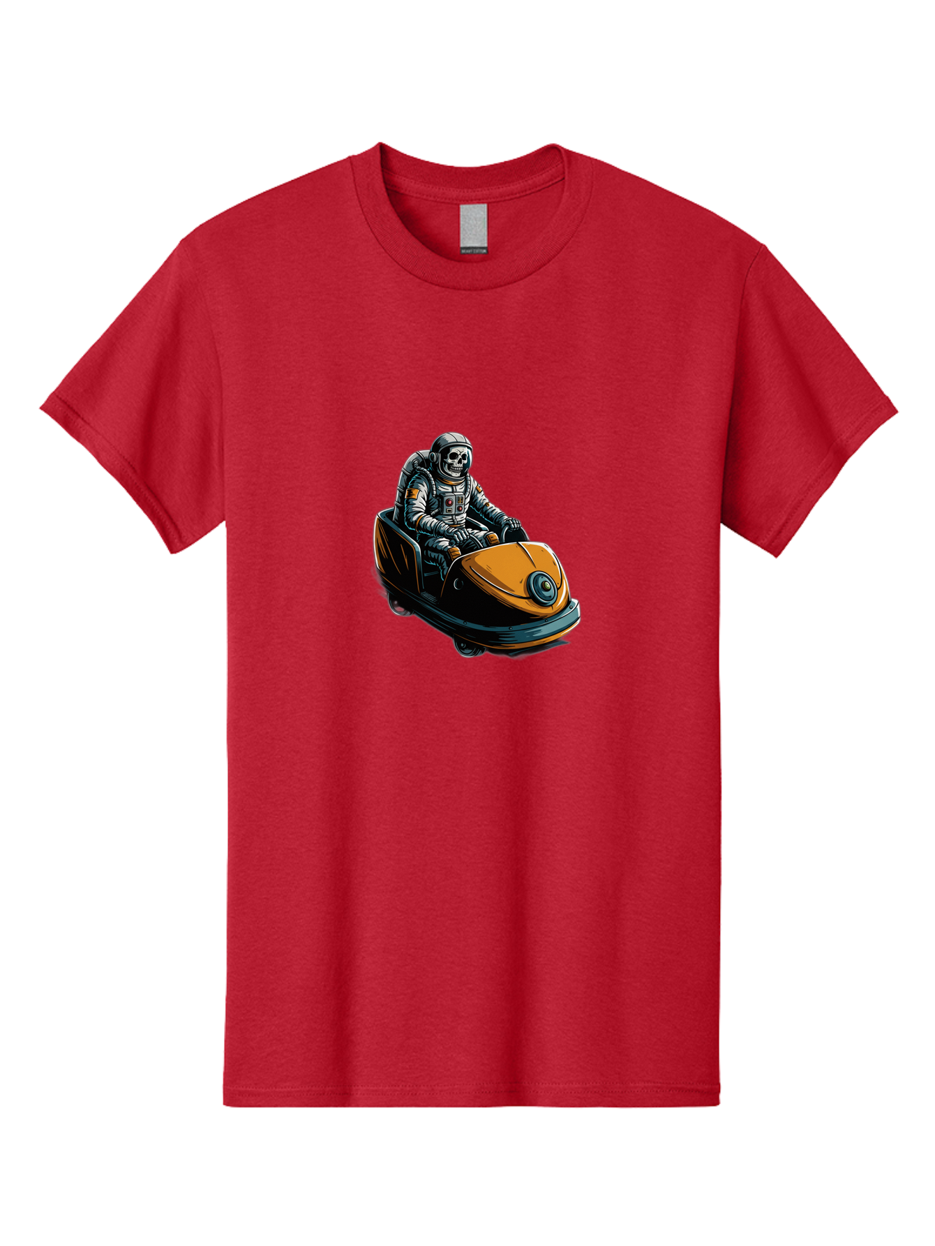 Skeleton-Astronaut-On-Go-Kart Men'S Graphic Tee, 100% Cotton, Comfortable Casual Summer Wear, Machine Washable, Vintage Camera, Old Camera, Antique Camera, Black Camera, Classic Photography, Photography Equipment, Nostalgic Device, Ban477 6