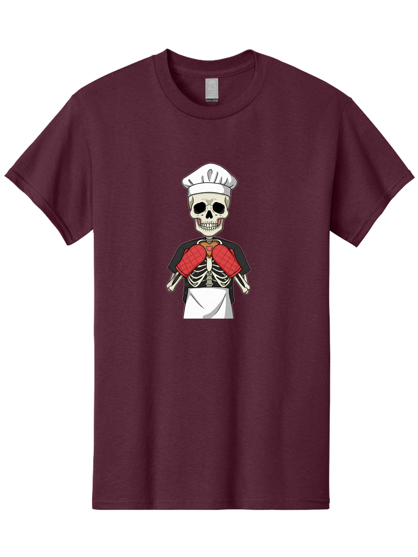 Skeleton-Chef-1 Men'S Graphic Tee, 100% Cotton, Comfortable Casual Summer Wear, Machine Washable, Vintage Camera, Old Camera, Antique Camera, Black Camera, Classic Photography, Photography Equipment, Nostalgic Device, Film Camera, Camera Art Ban478 4