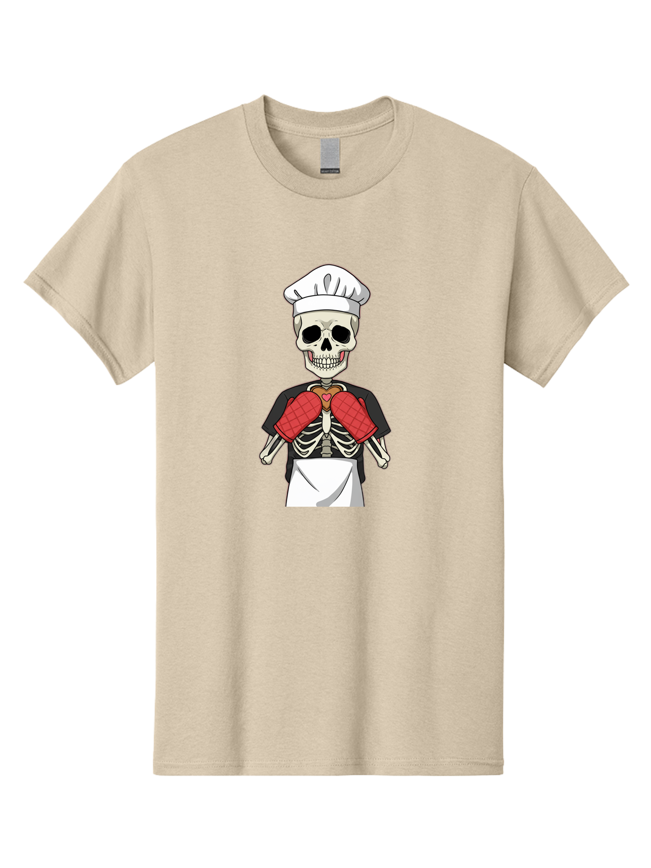 Skeleton-Chef-1 Men'S Graphic Tee, 100% Cotton, Comfortable Casual Summer Wear, Machine Washable, Vintage Camera, Old Camera, Antique Camera, Black Camera, Classic Photography, Photography Equipment, Nostalgic Device, Film Camera, Camera Art Ban478 2