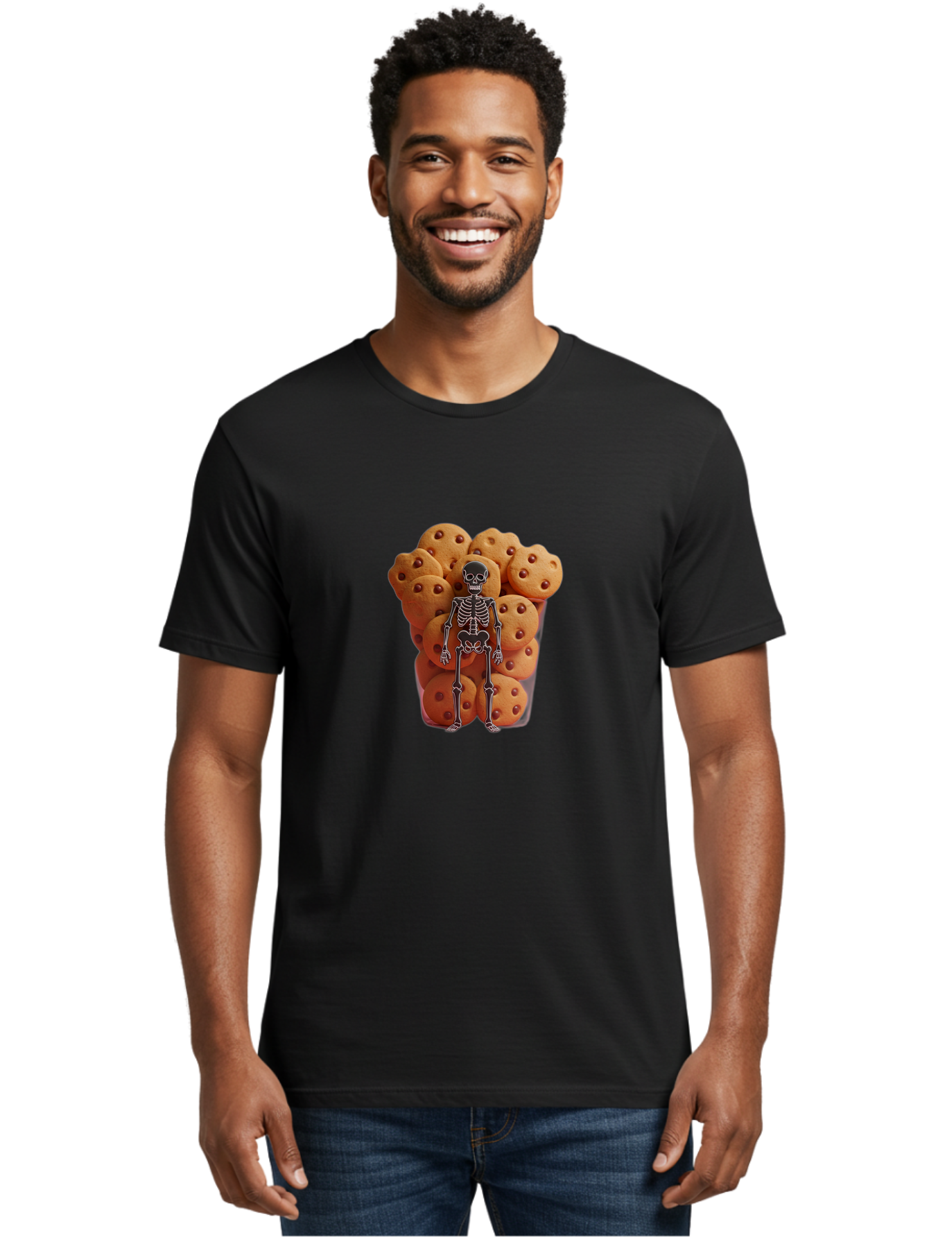Skeleton-In-Cookies-Jar Men'S Graphic Tee, 100% Cotton, Comfortable Casual Summer Wear, Machine Washable, Vintage Camera, Old Camera, Antique Camera, Black Camera, Classic Photography, Photography Equipment, Nostalgic Device, Film Camera, Ban480 29