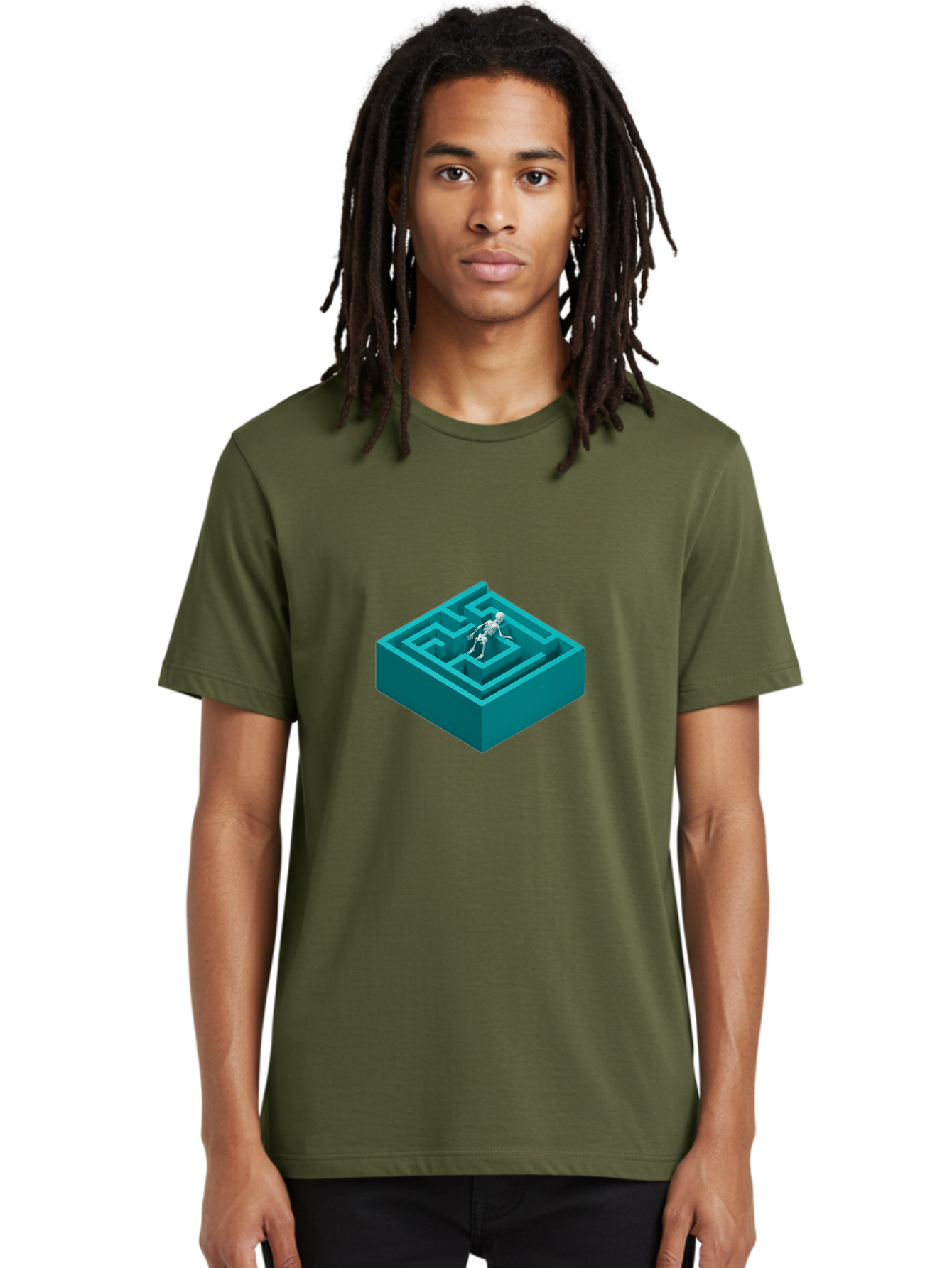 Skeleton-In-Maze Men'S Graphic Tee, 100% Cotton, Comfortable Casual Summer Wear, Machine Washable, Vintage Camera, Old Camera, Antique Camera, Black Camera, Classic Photography, Photography Equipment, Nostalgic Device, Film Camera, Camera Art Ban481 22