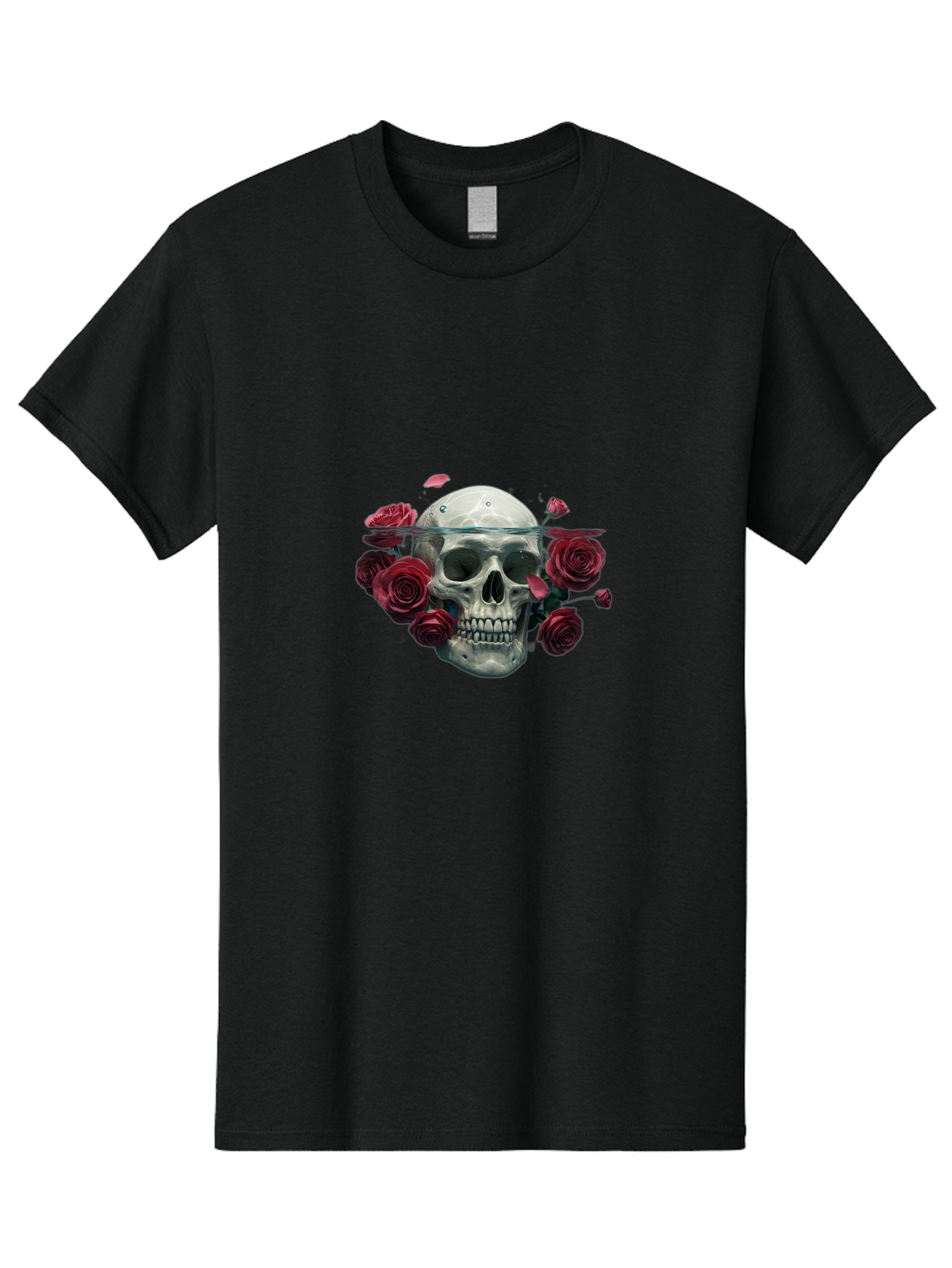 Skull-And-Roses Men'S Graphic Tee, 100% Cotton, Comfortable Casual Summer Wear, Machine Washable, Vintage Camera, Old Camera, Antique Camera, Black Camera, Classic Photography, Photography Equipment, Nostalgic Device, Film Camera, Camera Art Ban484 7