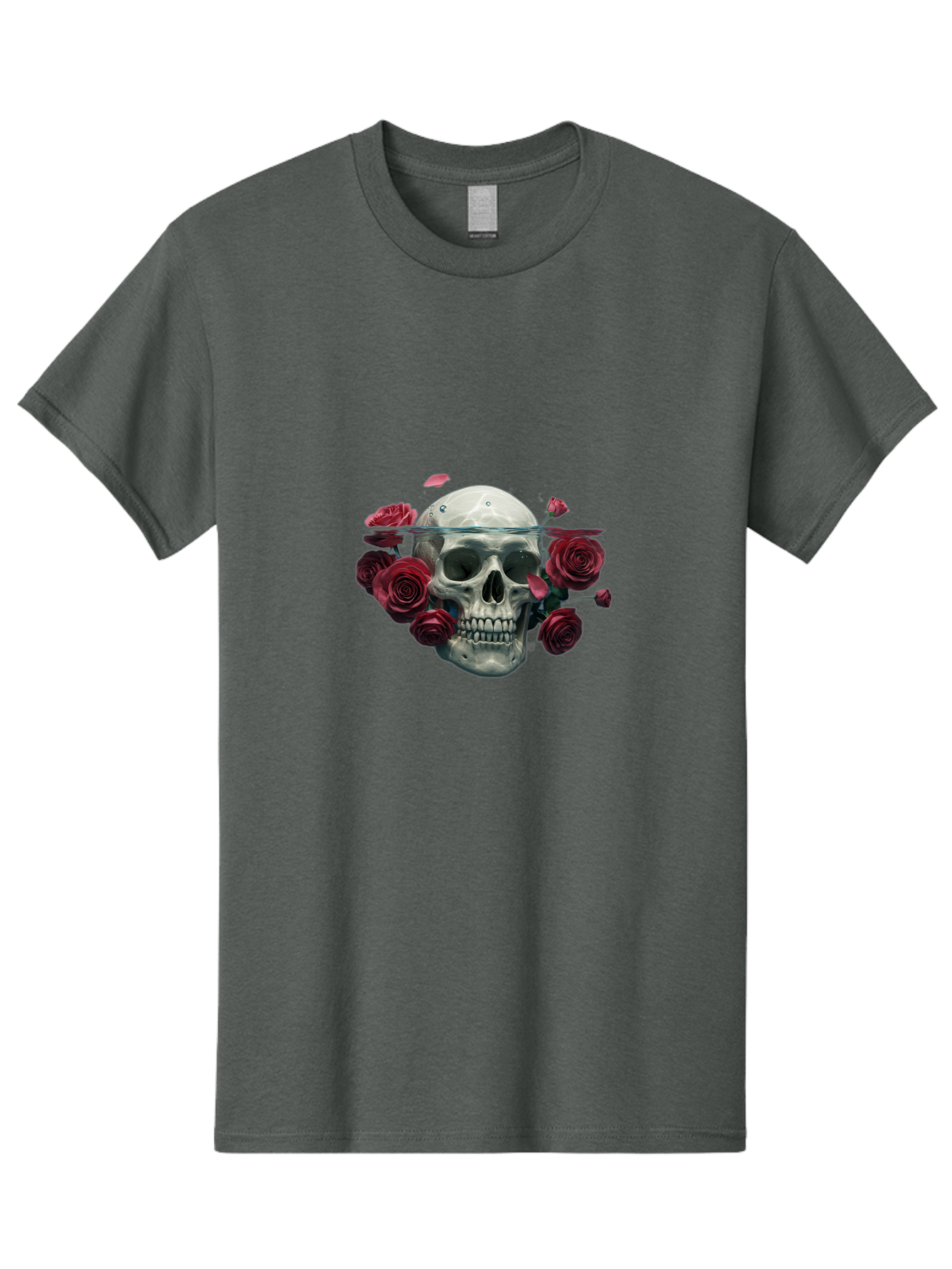 Skull-And-Roses Men'S Graphic Tee, 100% Cotton, Comfortable Casual Summer Wear, Machine Washable, Vintage Camera, Old Camera, Antique Camera, Black Camera, Classic Photography, Photography Equipment, Nostalgic Device, Film Camera, Camera Art Ban484 9