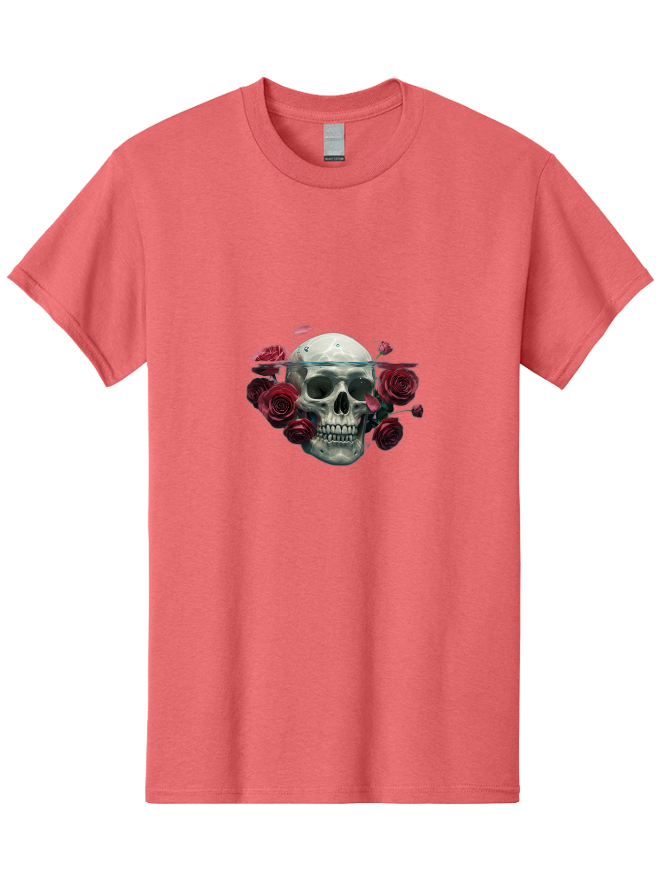 Skull-And-Roses Men'S Graphic Tee, 100% Cotton, Comfortable Casual Summer Wear, Machine Washable, Vintage Camera, Old Camera, Antique Camera, Black Camera, Classic Photography, Photography Equipment, Nostalgic Device, Film Camera, Camera Art Ban484 4