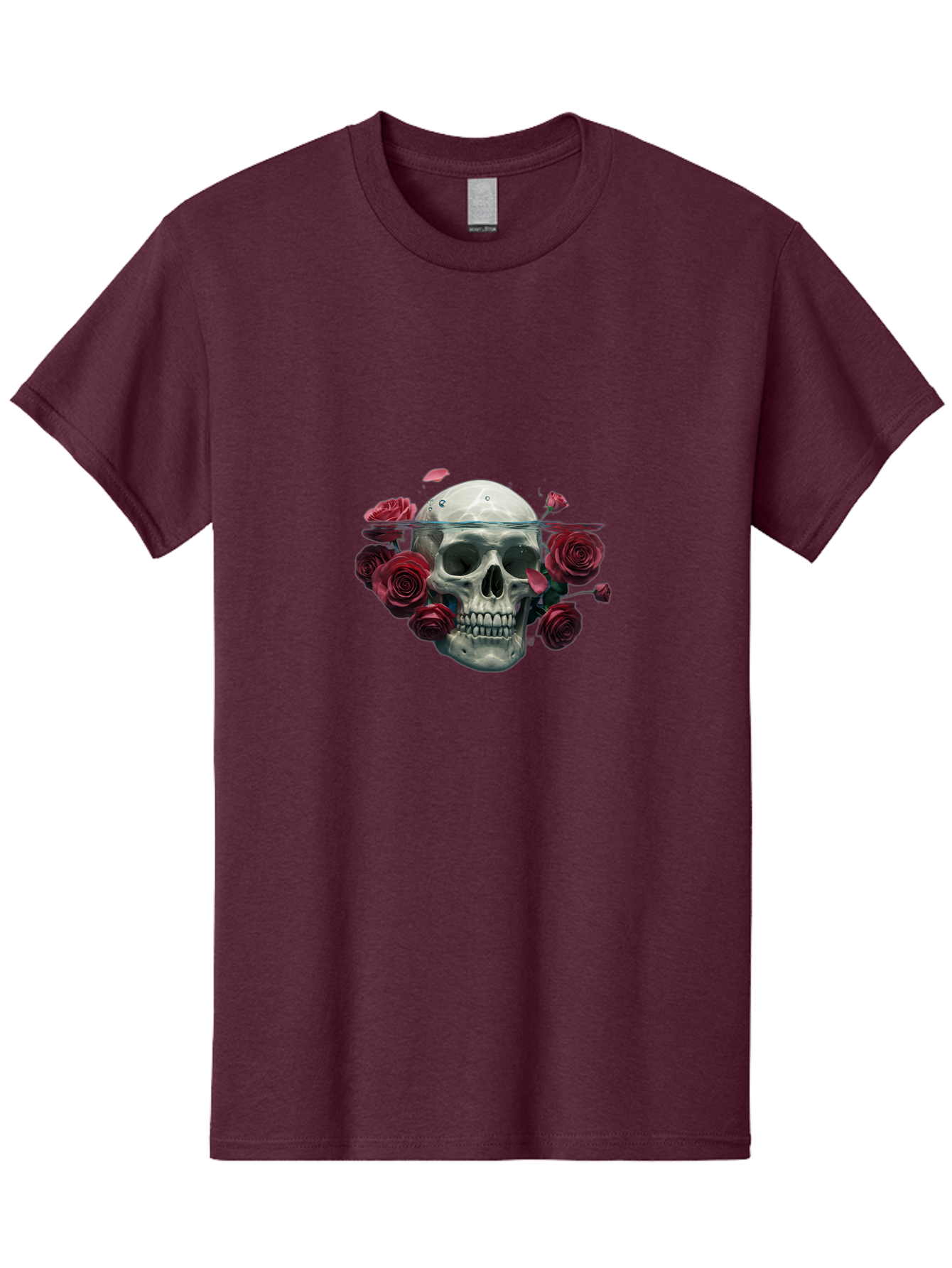 Skull-And-Roses Men'S Graphic Tee, 100% Cotton, Comfortable Casual Summer Wear, Machine Washable, Vintage Camera, Old Camera, Antique Camera, Black Camera, Classic Photography, Photography Equipment, Nostalgic Device, Film Camera, Camera Art Ban484 6