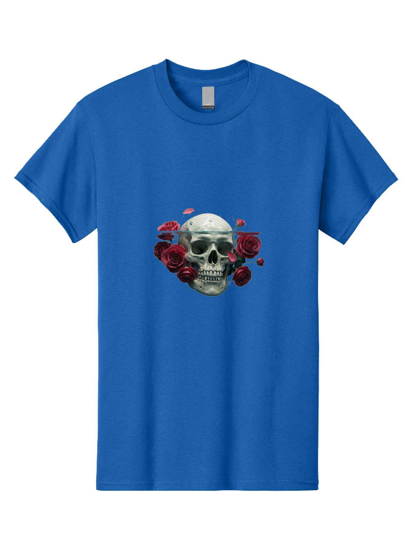 Skull-And-Roses Men'S Graphic Tee, 100% Cotton, Comfortable Casual Summer Wear, Machine Washable, Vintage Camera, Old Camera, Antique Camera, Black Camera, Classic Photography, Photography Equipment, Nostalgic Device, Film Camera, Camera Art Ban484 5