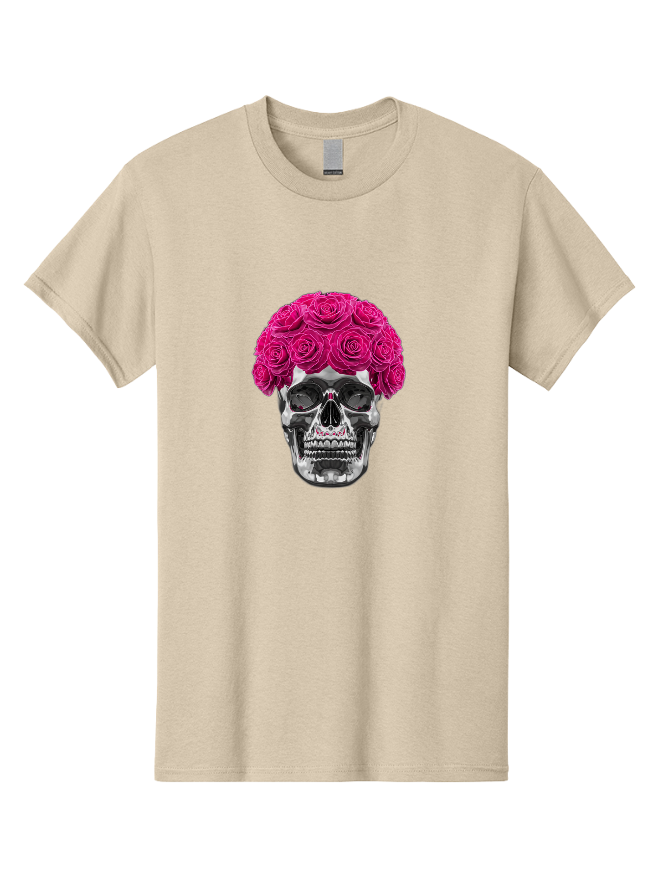 Skull-With-Pink-Roses Men'S Graphic Tee, 100% Cotton, Comfortable Casual Summer Wear, Machine Washable, Vintage Camera, Old Camera, Antique Camera, Black Camera, Classic Photography, Photography Equipment, Nostalgic Device, Film Camera, Ban487 13