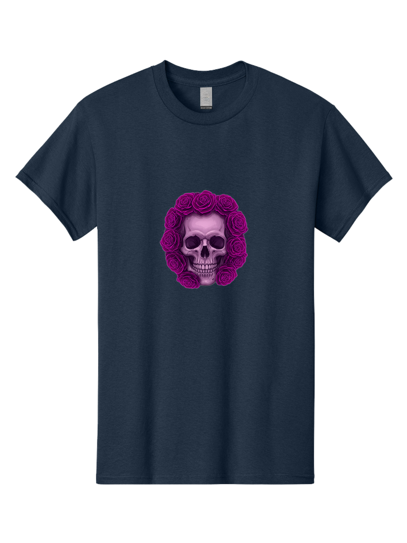 Skull-With-Roses-2 Men'S Graphic Tee, 100% Cotton, Comfortable Casual Summer Wear, Machine Washable, Vintage Camera, Old Camera, Antique Camera, Black Camera, Classic Photography, Photography Equipment, Nostalgic Device, Film Camera, Ban491 13
