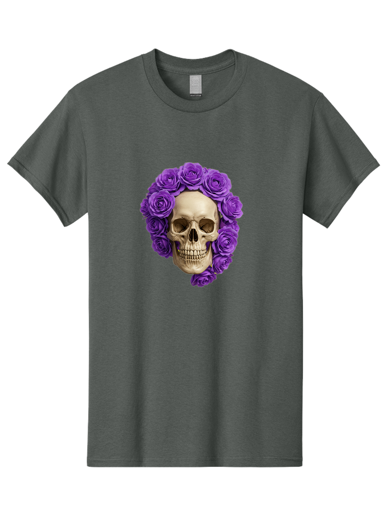 Skull-With-Roses Men'S Graphic Tee, 100% Cotton, Comfortable Casual Summer Wear, Machine Washable, Vintage Camera, Old Camera, Antique Camera, Black Camera, Classic Photography, Photography Equipment, Nostalgic Device, Film Camera, Camera Art Ban496 10