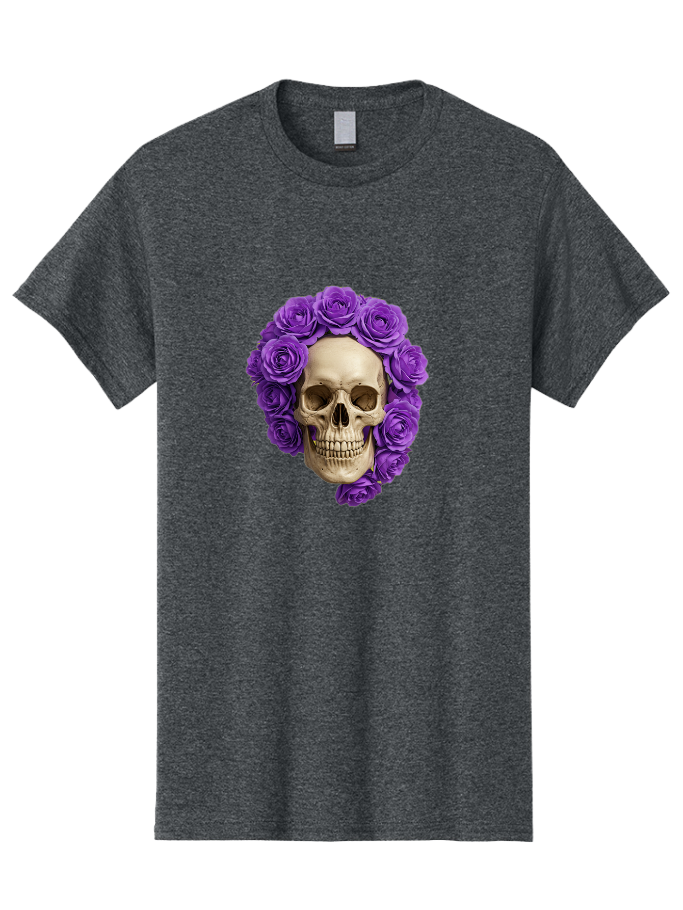 Skull-With-Roses Men'S Graphic Tee, 100% Cotton, Comfortable Casual Summer Wear, Machine Washable, Vintage Camera, Old Camera, Antique Camera, Black Camera, Classic Photography, Photography Equipment, Nostalgic Device, Film Camera, Camera Art Ban496 11