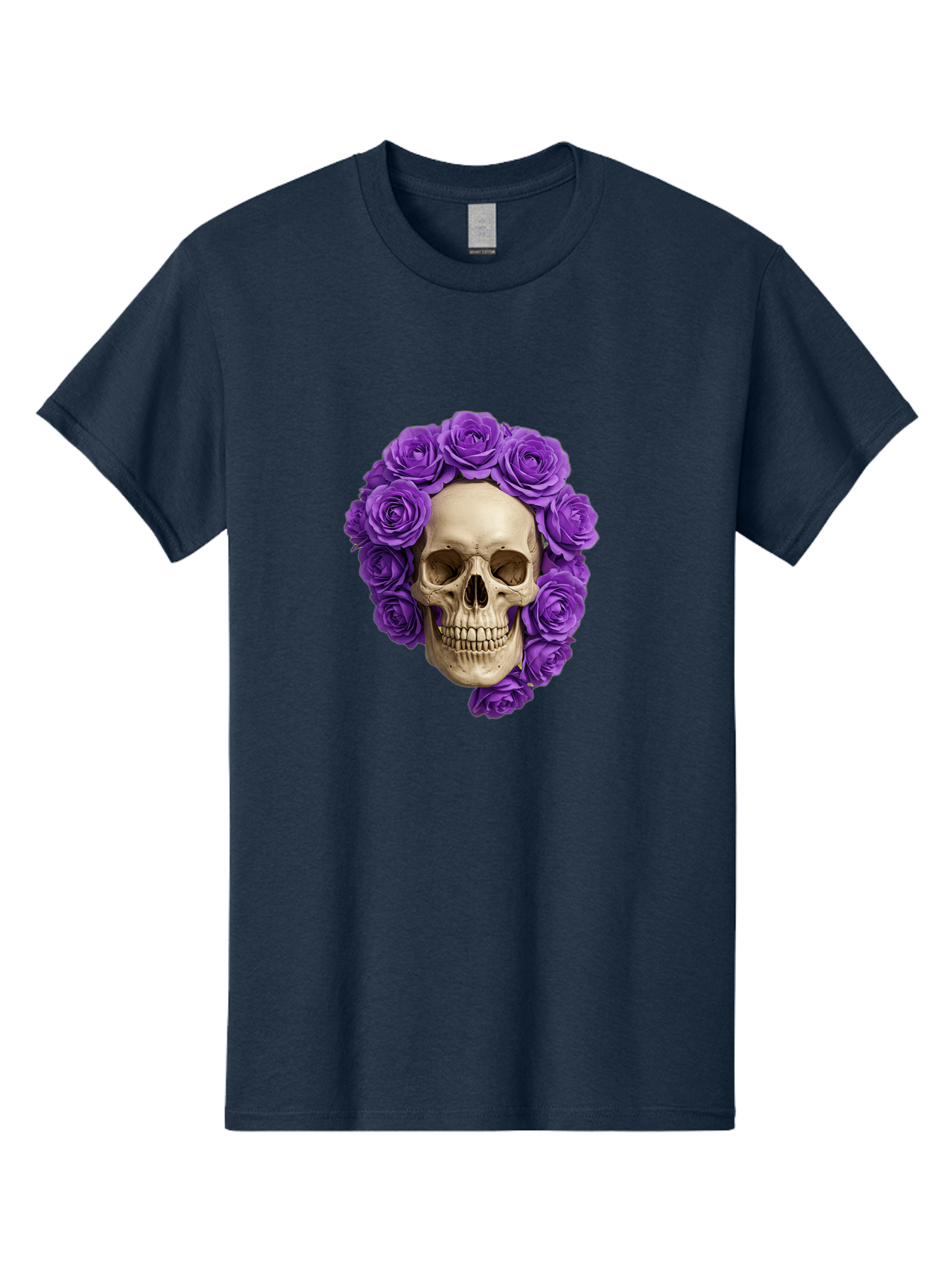 Skull-With-Roses Men'S Graphic Tee, 100% Cotton, Comfortable Casual Summer Wear, Machine Washable, Vintage Camera, Old Camera, Antique Camera, Black Camera, Classic Photography, Photography Equipment, Nostalgic Device, Film Camera, Camera Art Ban496 14