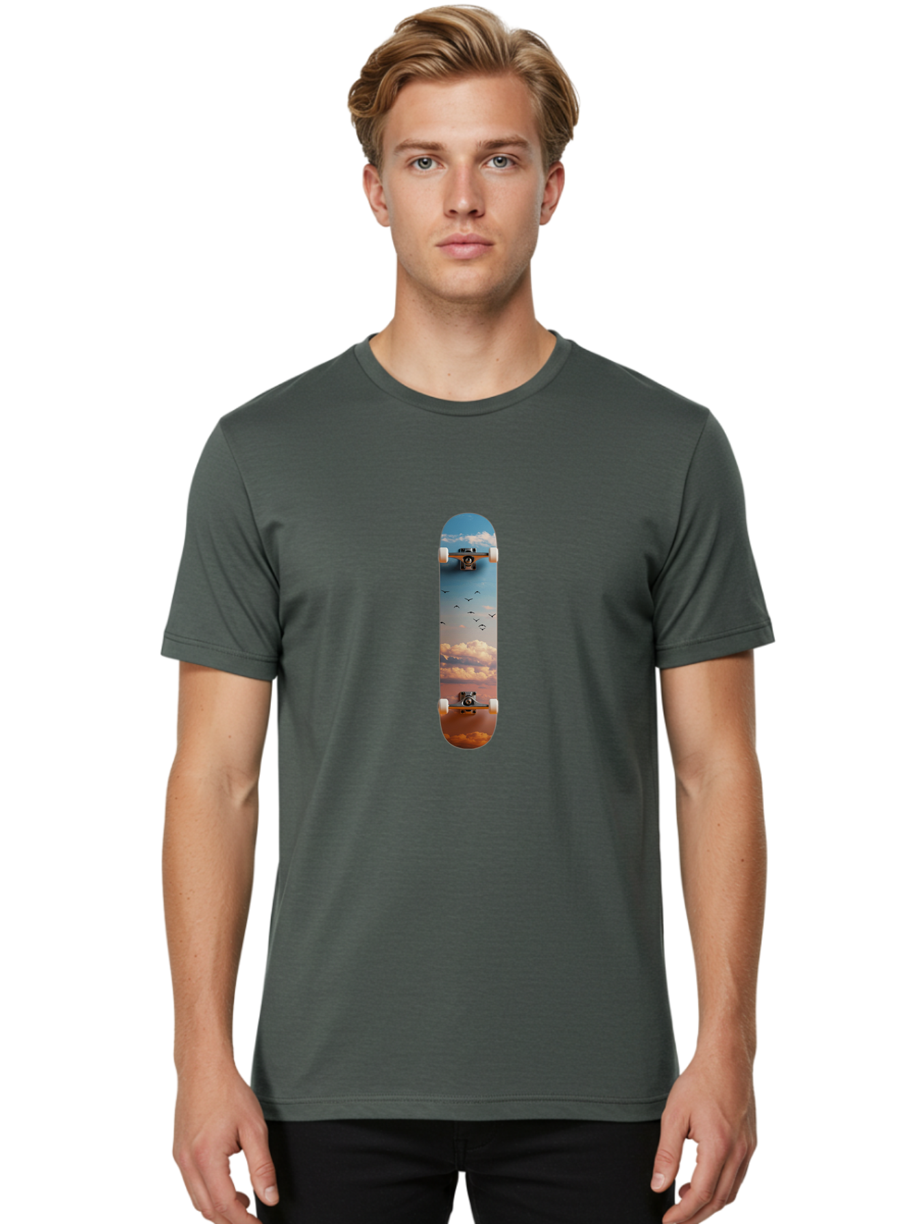 Sky-Skateboard Men'S Graphic Tee, 100% Cotton, Comfortable Casual Summer Wear, Machine Washable, Vintage Camera, Old Camera, Antique Camera, Black Camera, Classic Photography, Photography Equipment, Nostalgic Device, Film Camera, Camera Art Ban497 19