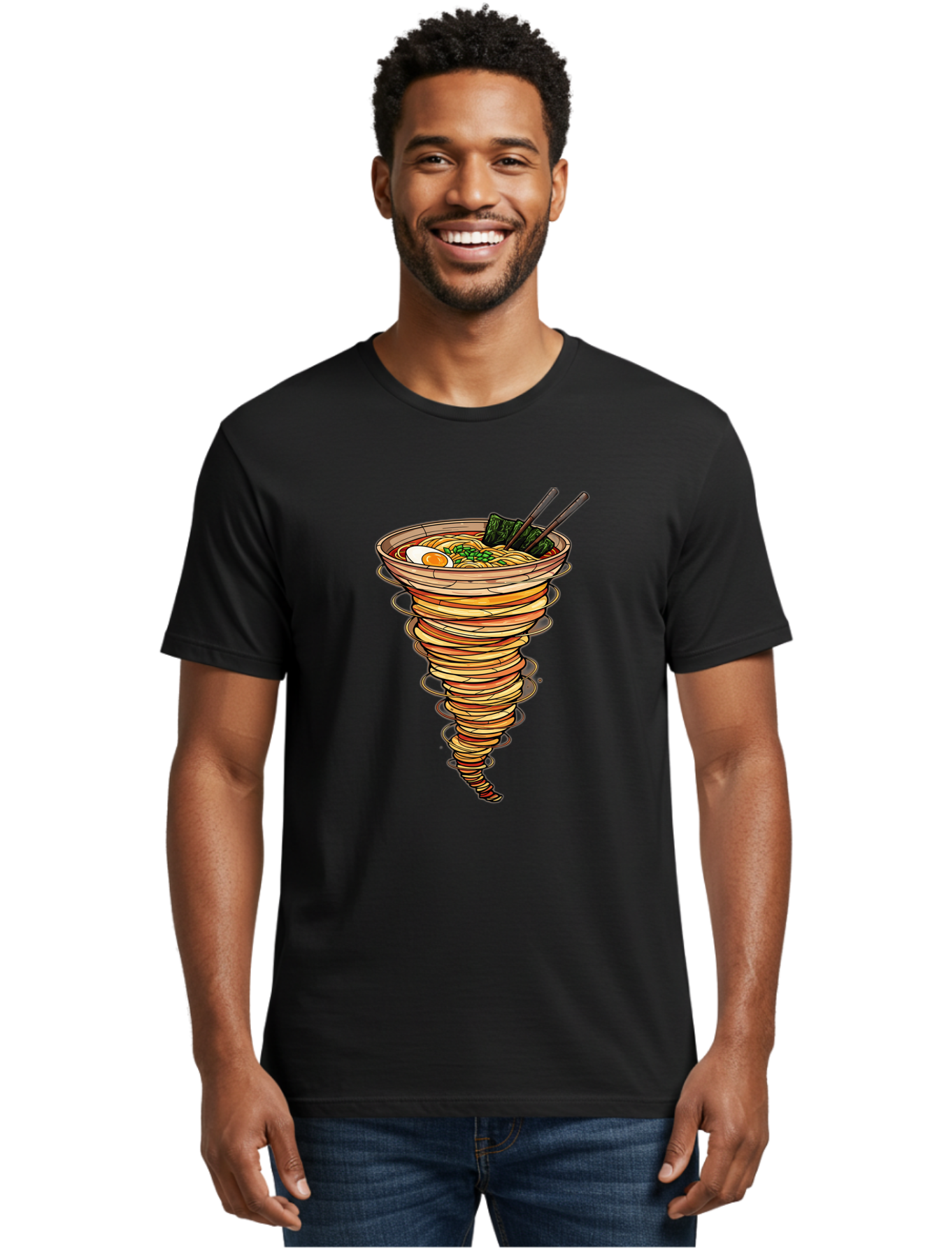 Tornado-Ramen-1 Men'S Graphic Tee, 100% Cotton, Comfortable Casual Summer Wear, Machine Washable, Vintage Camera, Old Camera, Antique Camera, Black Camera, Classic Photography, Photography Equipment, Nostalgic Device, Film Camera, Camera Art Ban819 18