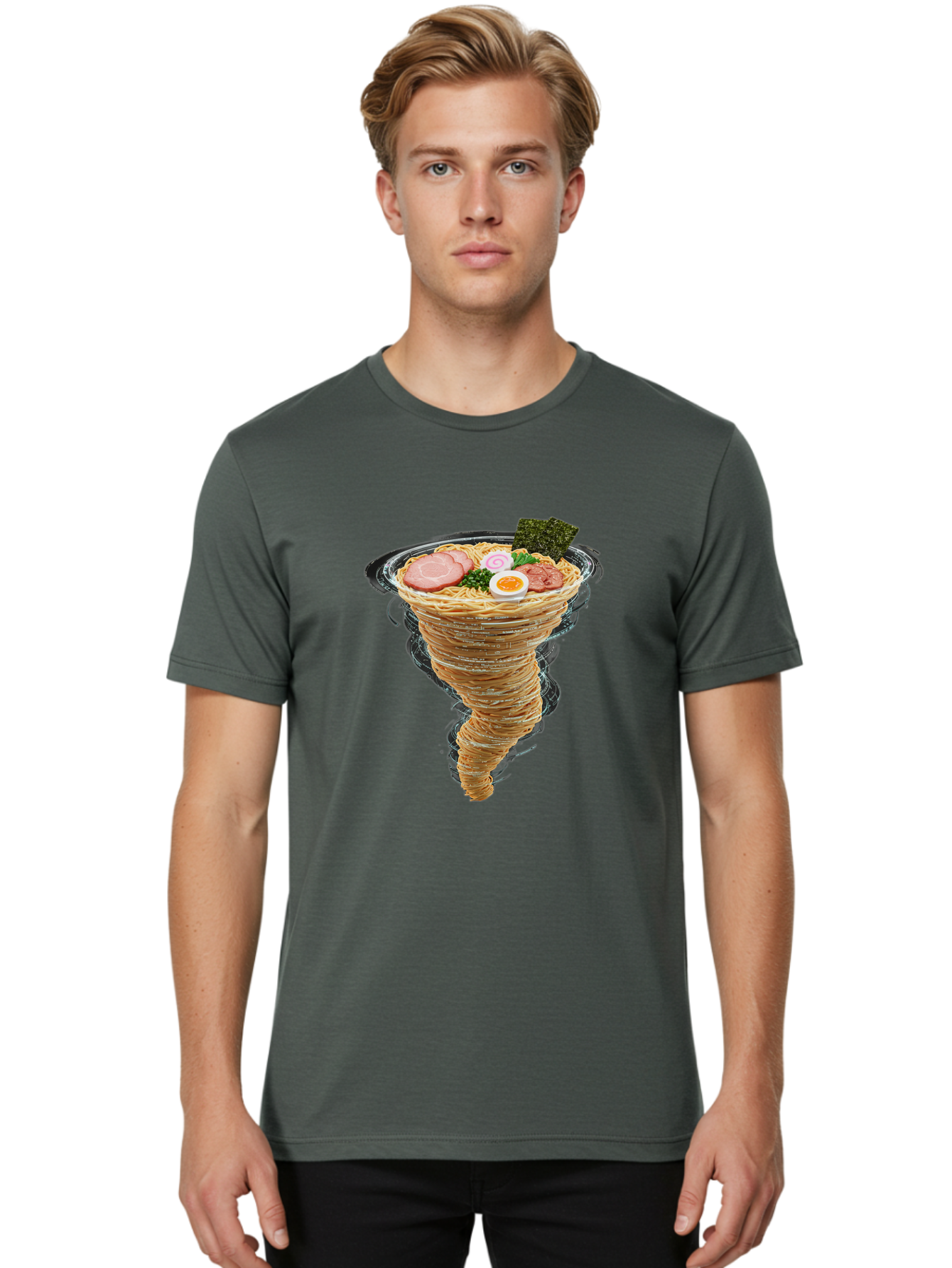 Tornado-Ramen-2 Men'S Graphic Tee, 100% Cotton, Comfortable Casual Summer Wear, Machine Washable, Vintage Camera, Old Camera, Antique Camera, Black Camera, Classic Photography, Photography Equipment, Nostalgic Device, Film Camera, Camera Art Ban820 26