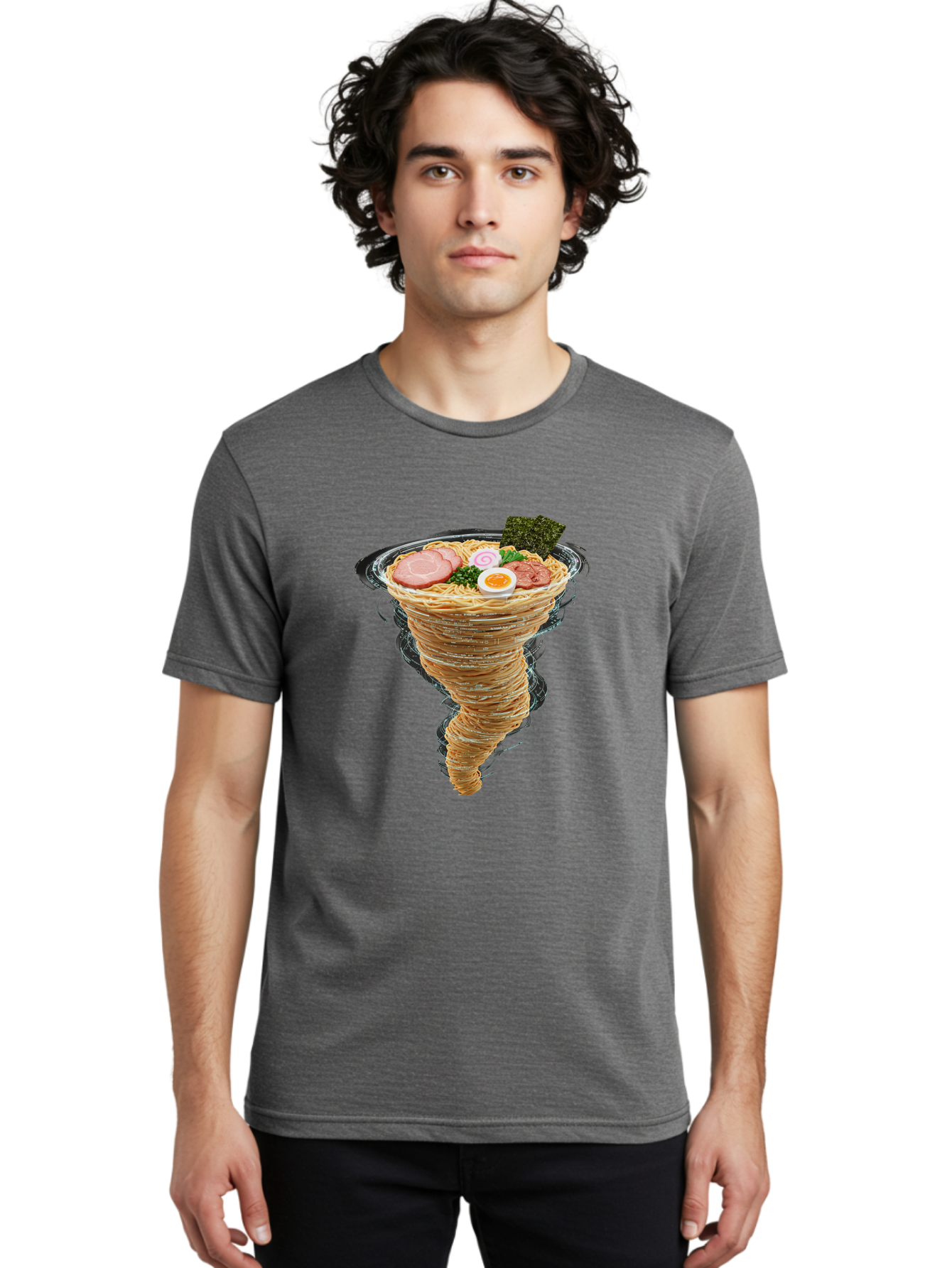 Tornado-Ramen-2 Men'S Graphic Tee, 100% Cotton, Comfortable Casual Summer Wear, Machine Washable, Vintage Camera, Old Camera, Antique Camera, Black Camera, Classic Photography, Photography Equipment, Nostalgic Device, Film Camera, Camera Art Ban820 23