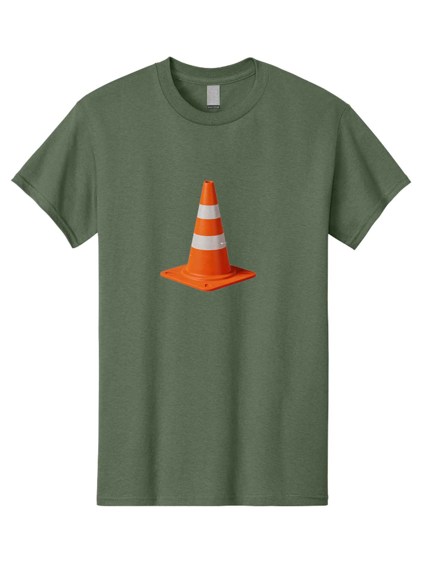 Traffic-Cone-4 Men'S Graphic Tee, 100% Cotton, Comfortable Casual Summer Wear, Machine Washable, Vintage Camera, Old Camera, Antique Camera, Black Camera, Classic Photography, Photography Equipment, Nostalgic Device, Film Camera, Camera Art Ban839 4