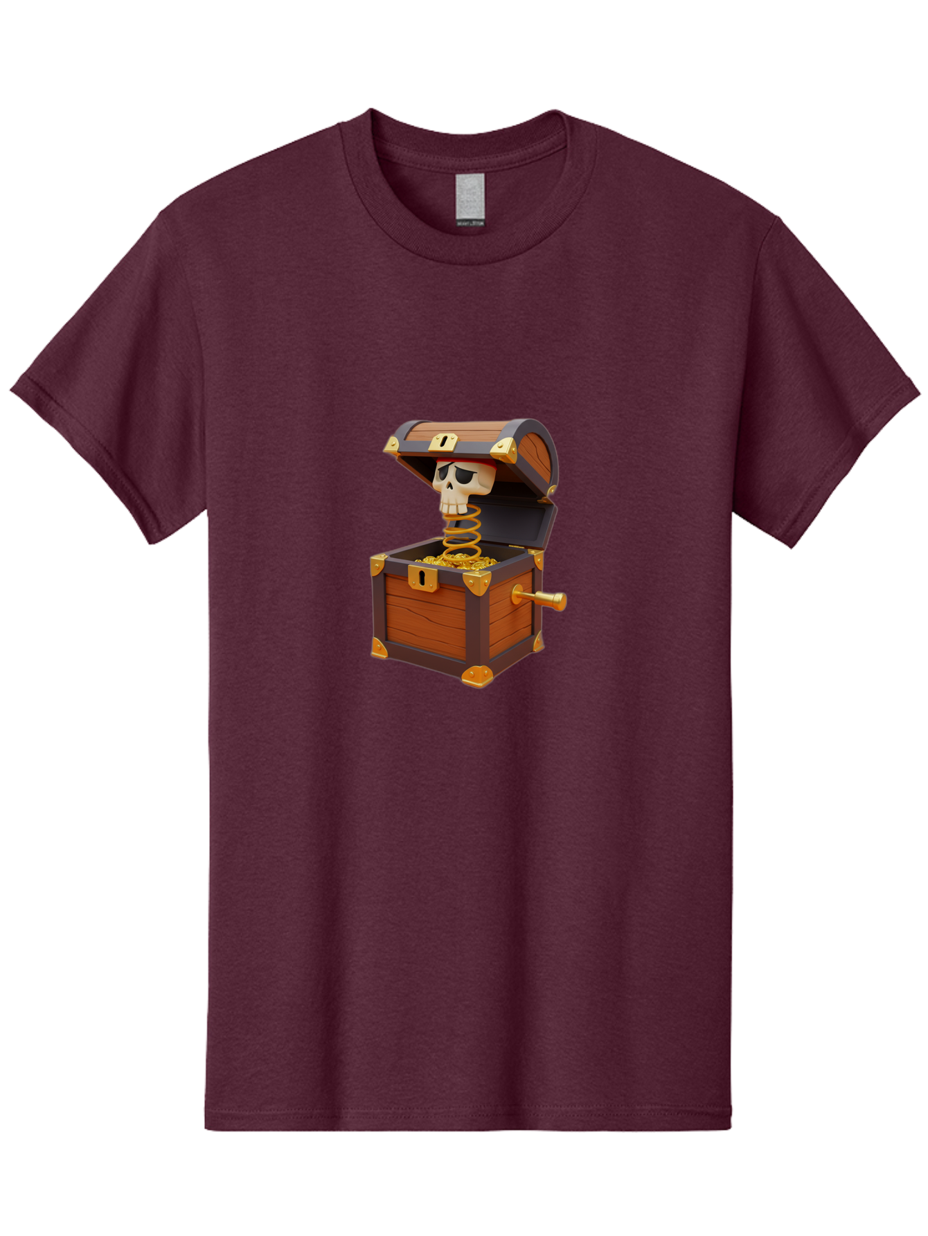 Treasure-Chest-Jack-In-The-Box Men'S Graphic Tee, 100% Cotton, Comfortable Casual Summer Wear, Machine Washable, Vintage Camera, Old Camera, Antique Camera, Black Camera, Classic Photography, Photography Equipment, Nostalgic Device, Ban847 2