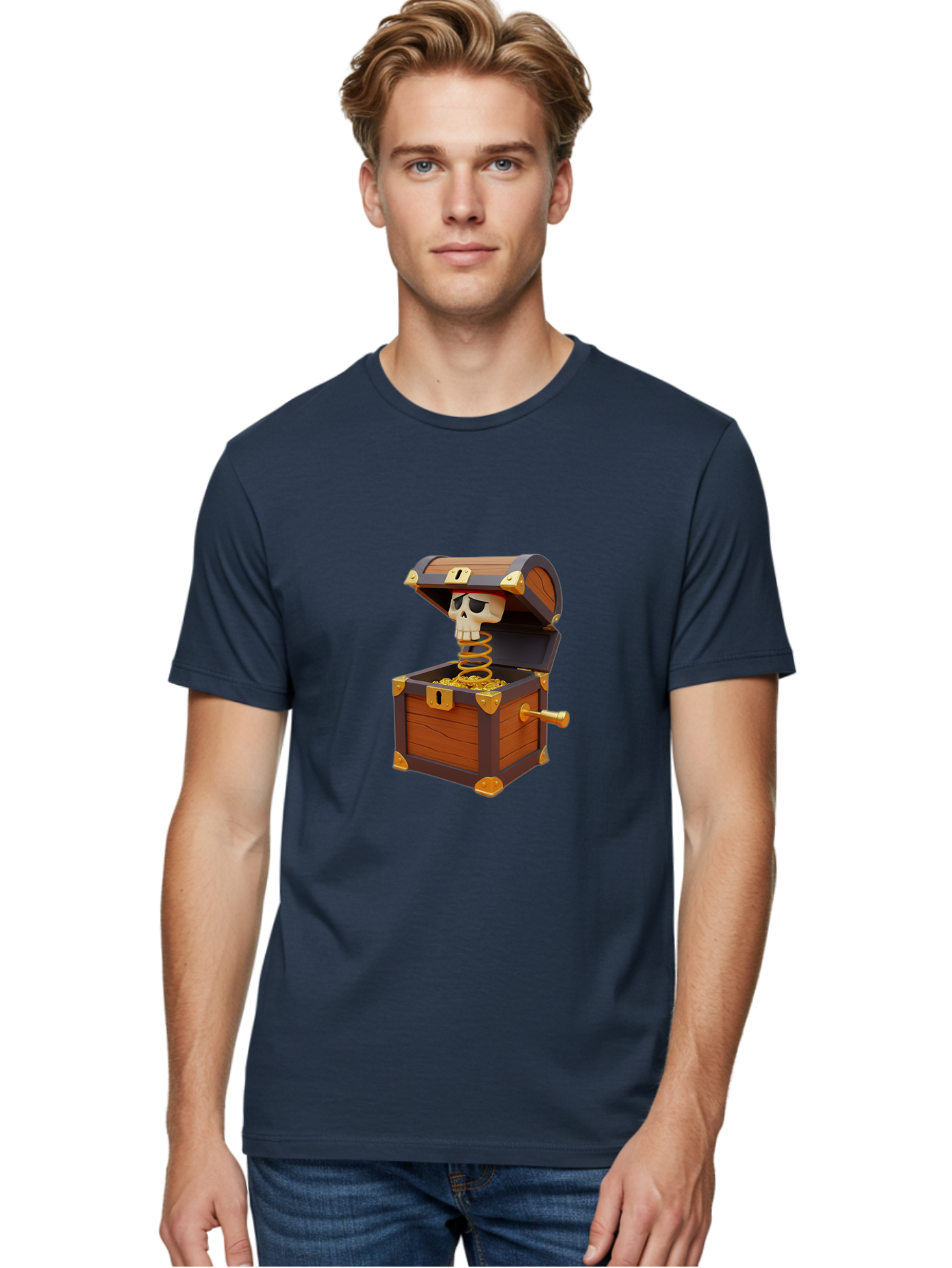 Treasure-Chest-Jack-In-The-Box Men'S Graphic Tee, 100% Cotton, Comfortable Casual Summer Wear, Machine Washable, Vintage Camera, Old Camera, Antique Camera, Black Camera, Classic Photography, Photography Equipment, Nostalgic Device, Ban847 16