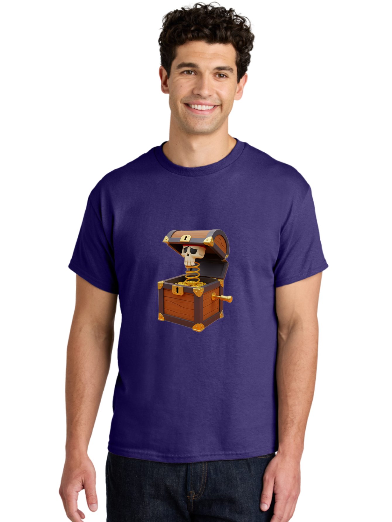 Treasure-Chest-Jack-In-The-Box Men'S Graphic Tee, 100% Cotton, Comfortable Casual Summer Wear, Machine Washable, Vintage Camera, Old Camera, Antique Camera, Black Camera, Classic Photography, Photography Equipment, Nostalgic Device, Ban847 28