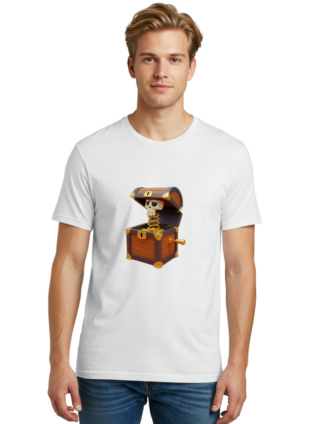 Treasure-Chest-Jack-In-The-Box Men'S Graphic Tee, 100% Cotton, Comfortable Casual Summer Wear, Machine Washable, Vintage Camera, Old Camera, Antique Camera, Black Camera, Classic Photography, Photography Equipment, Nostalgic Device, Ban847 30