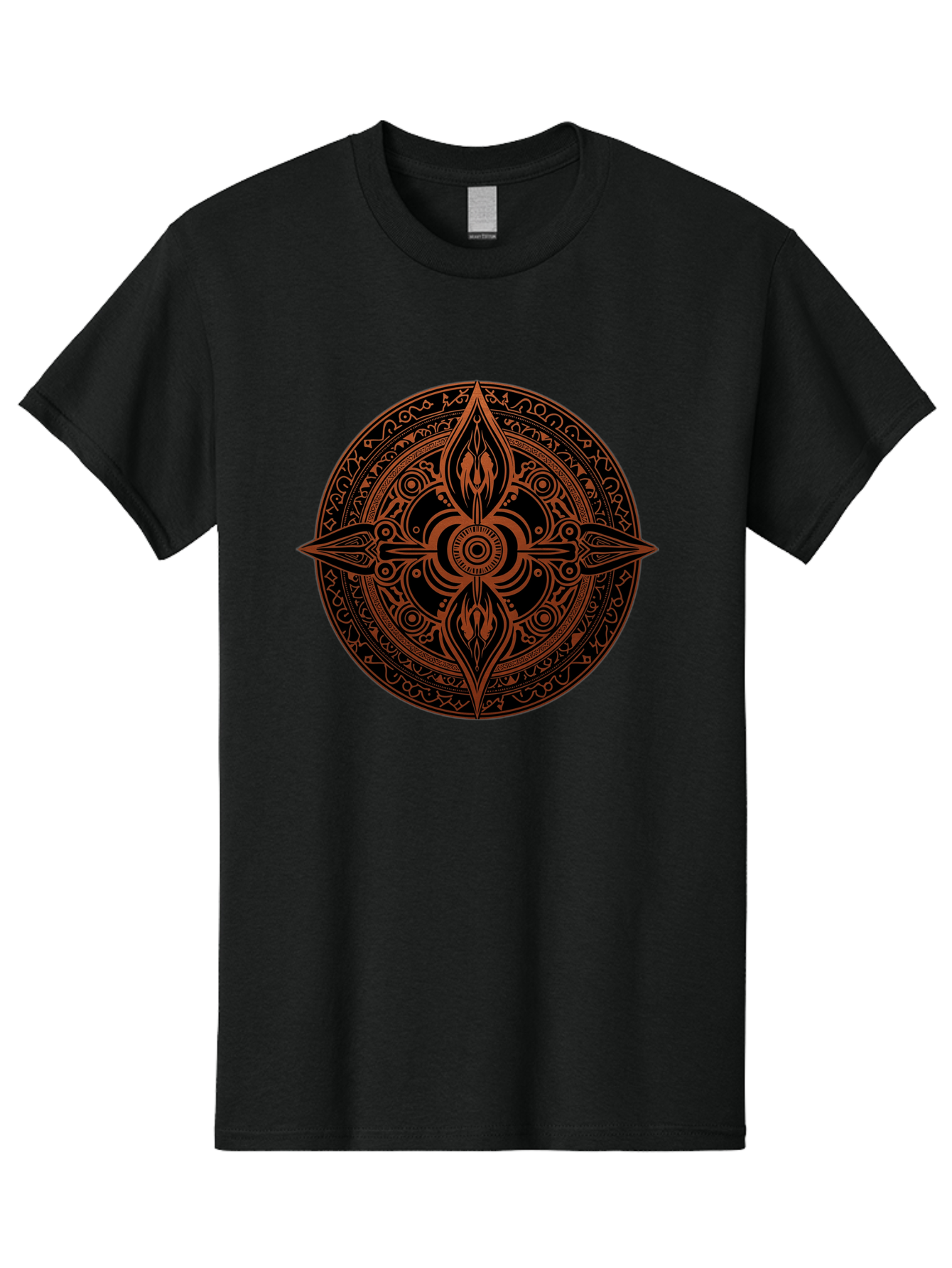 Tribal-Mandala Men'S Graphic Tee, 100% Cotton, Comfortable Casual Summer Wear, Machine Washable, Vintage Camera, Old Camera, Antique Camera, Black Camera, Classic Photography, Photography Equipment, Nostalgic Device, Film Camera, Camera Art Ban857 3